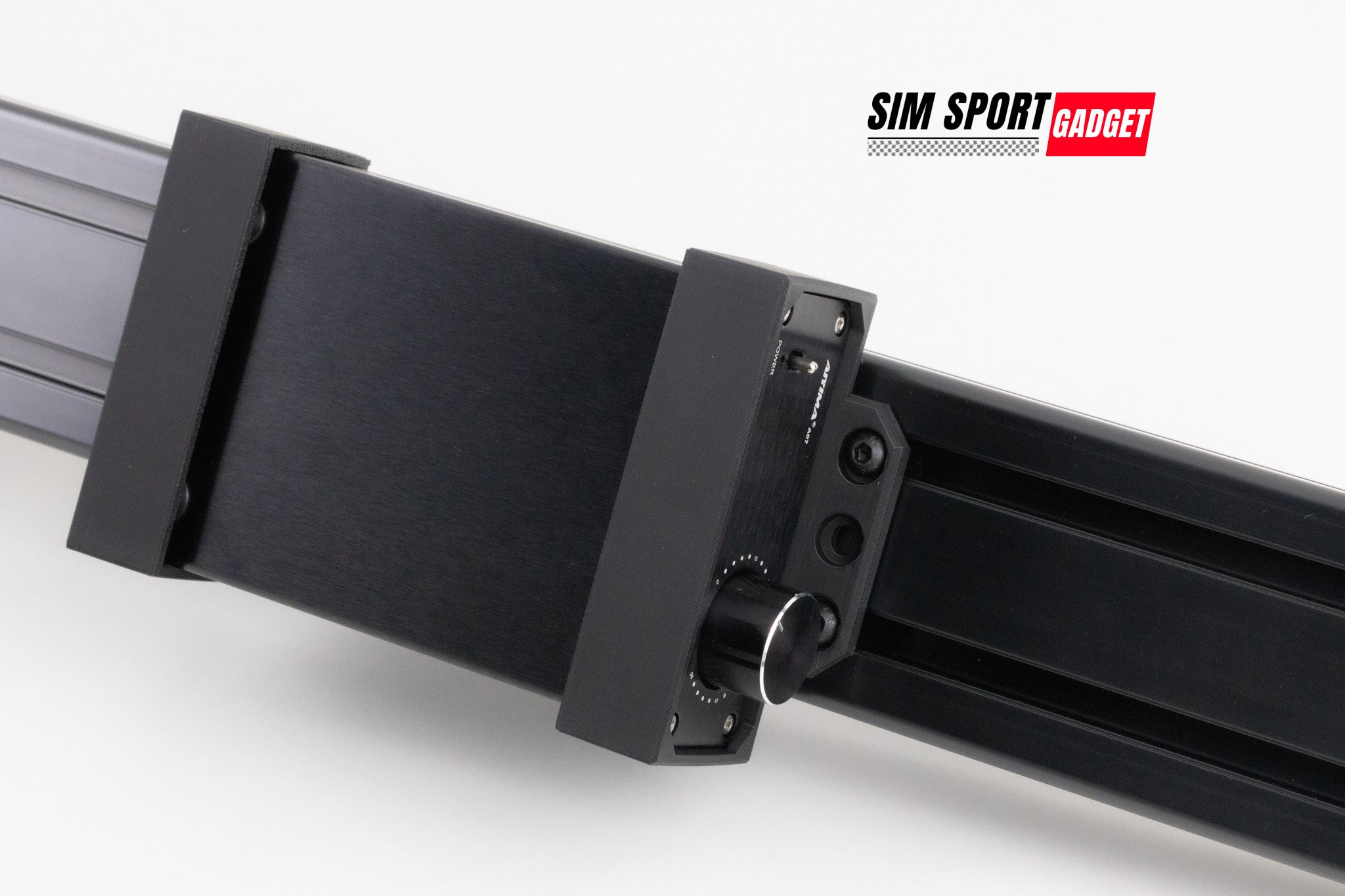 AIYIMA A07 Amplifier Bracket | Amp Holder Mount for Sim Racing Aluminum Rig