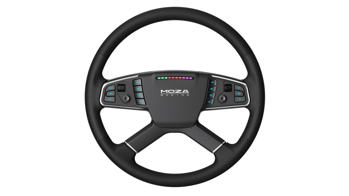 Moza Racing TSW Truck Sim Wheel | 400mm Authentic Truck Feel