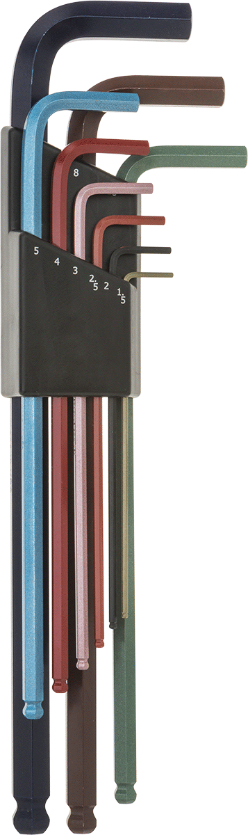Metric Ball-End Hex Key Set
