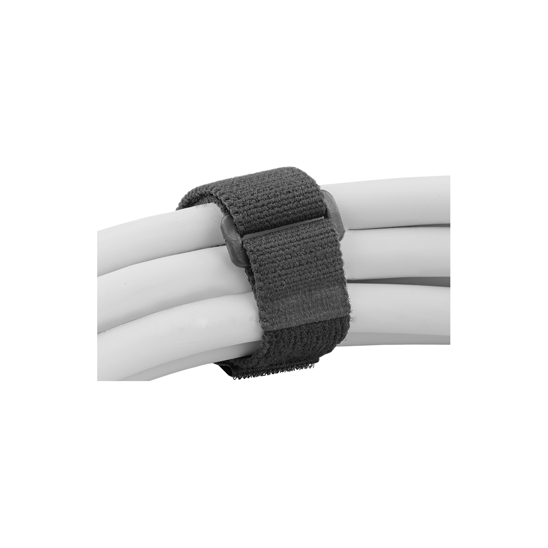 24" Elastic Hook and Loop Cable Tie with Buckle