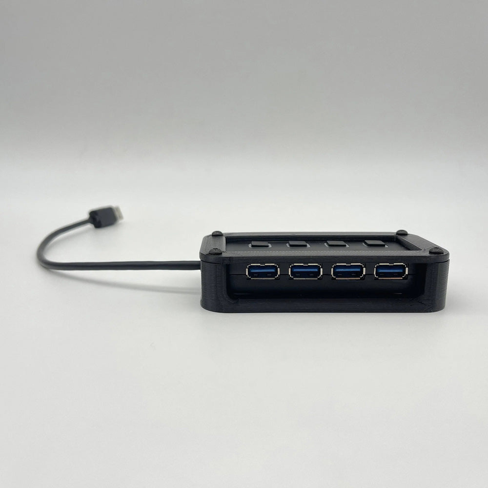 USB 4 Port Mount Mount ONLY (Sabrent usb hub not included)