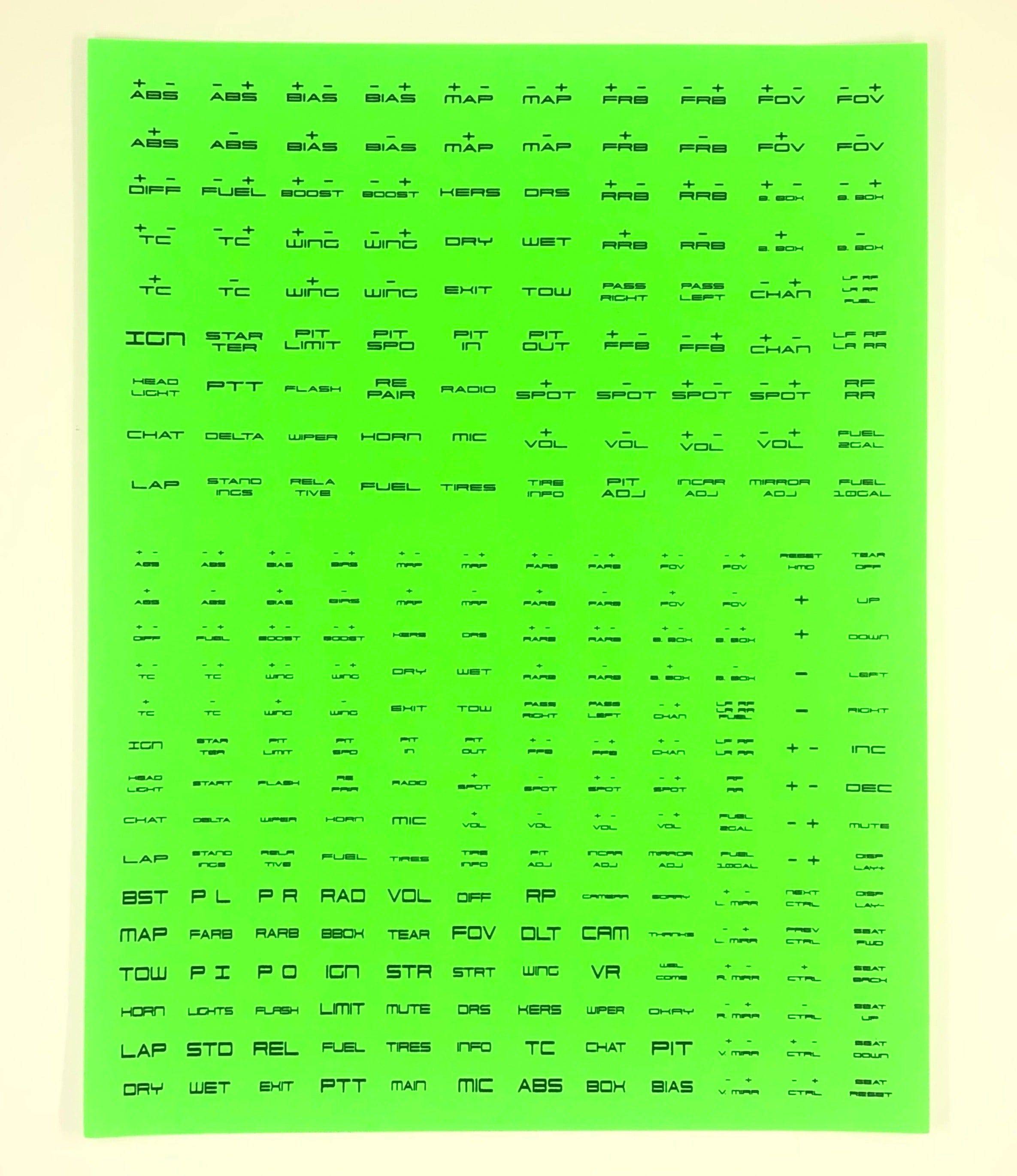 Button Box Label Kit (270 Labels)