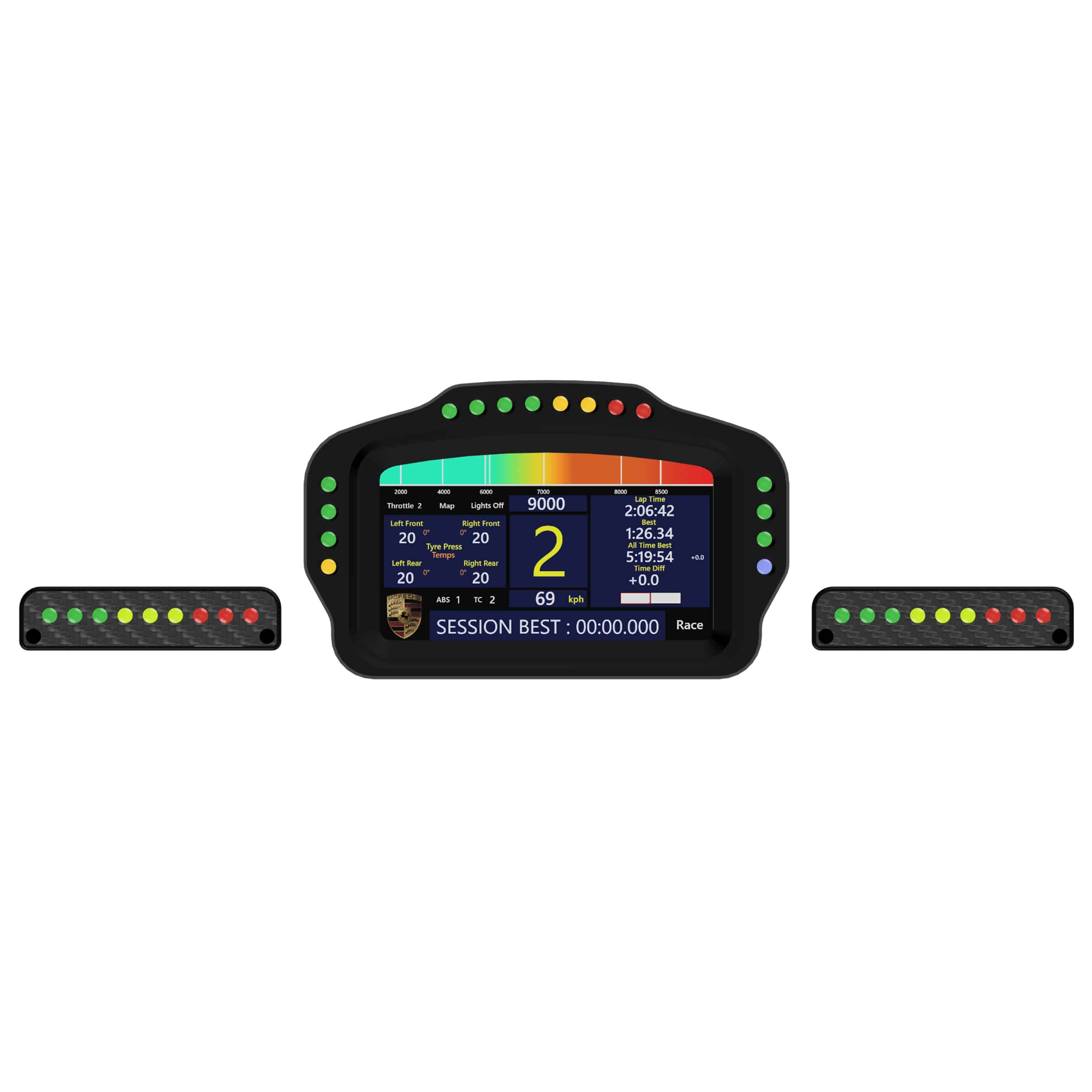 Timings Display Sim Racing Apex Sim Racing - PCW DDU Sim Racing Display (DDU)