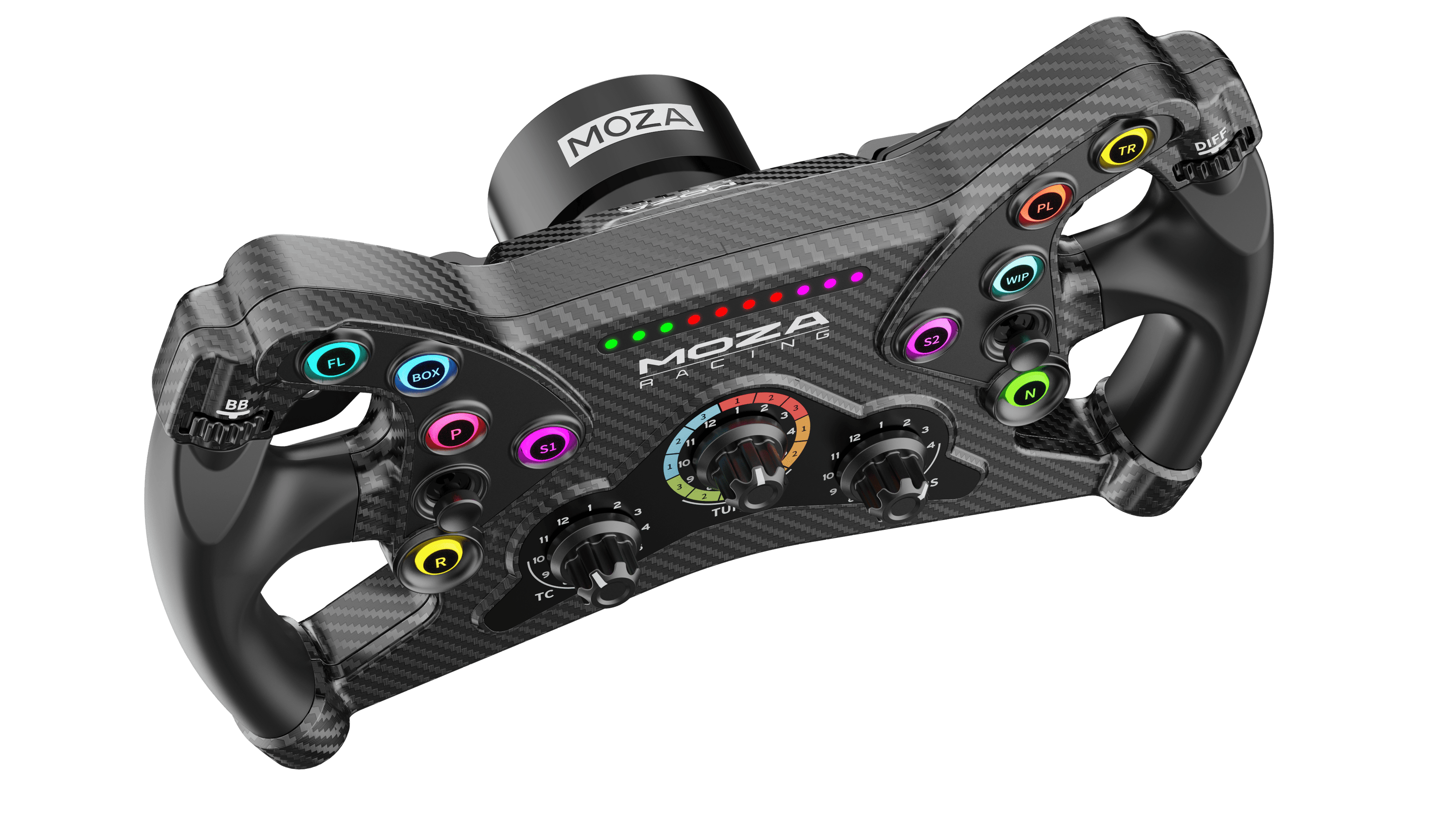 パーツ MOZA RACING KS STEERING WHEEL MOZA KS Steering Wheel