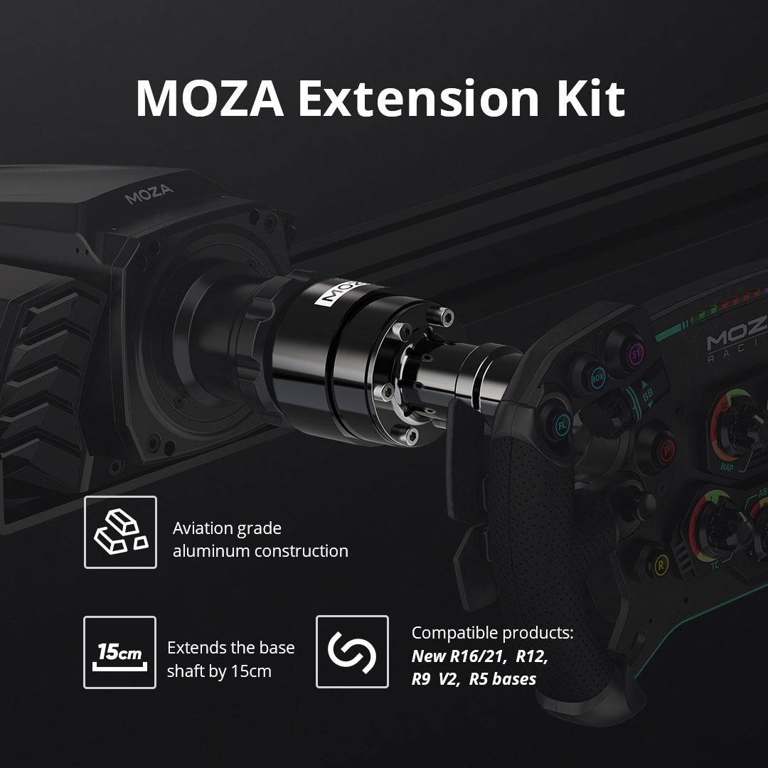 Moza Racing Extension Rod [Moza Wheelbase Only]