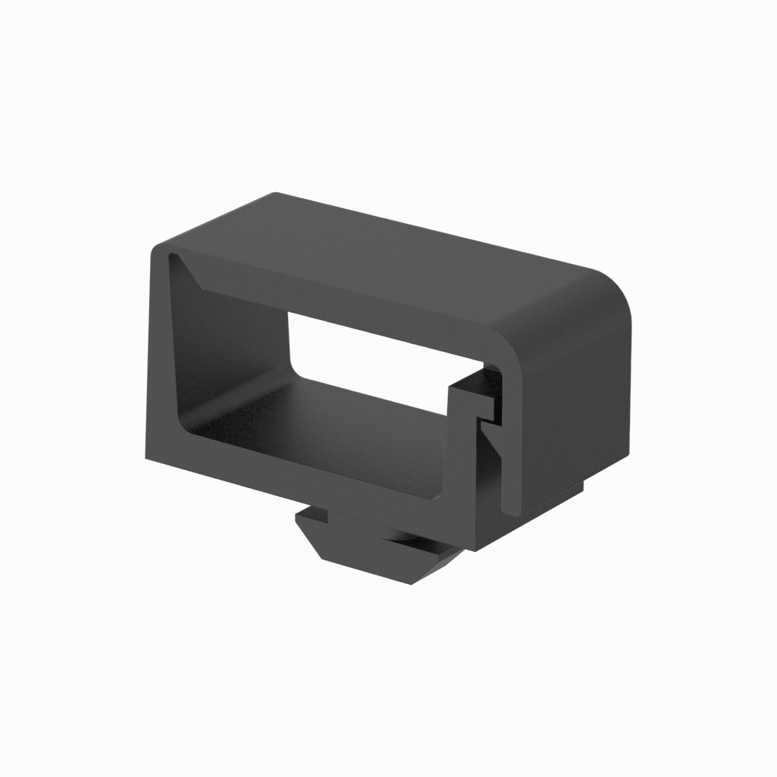 Snap-Close Cable Holder for 20mm Rail, T-Slotted Framing