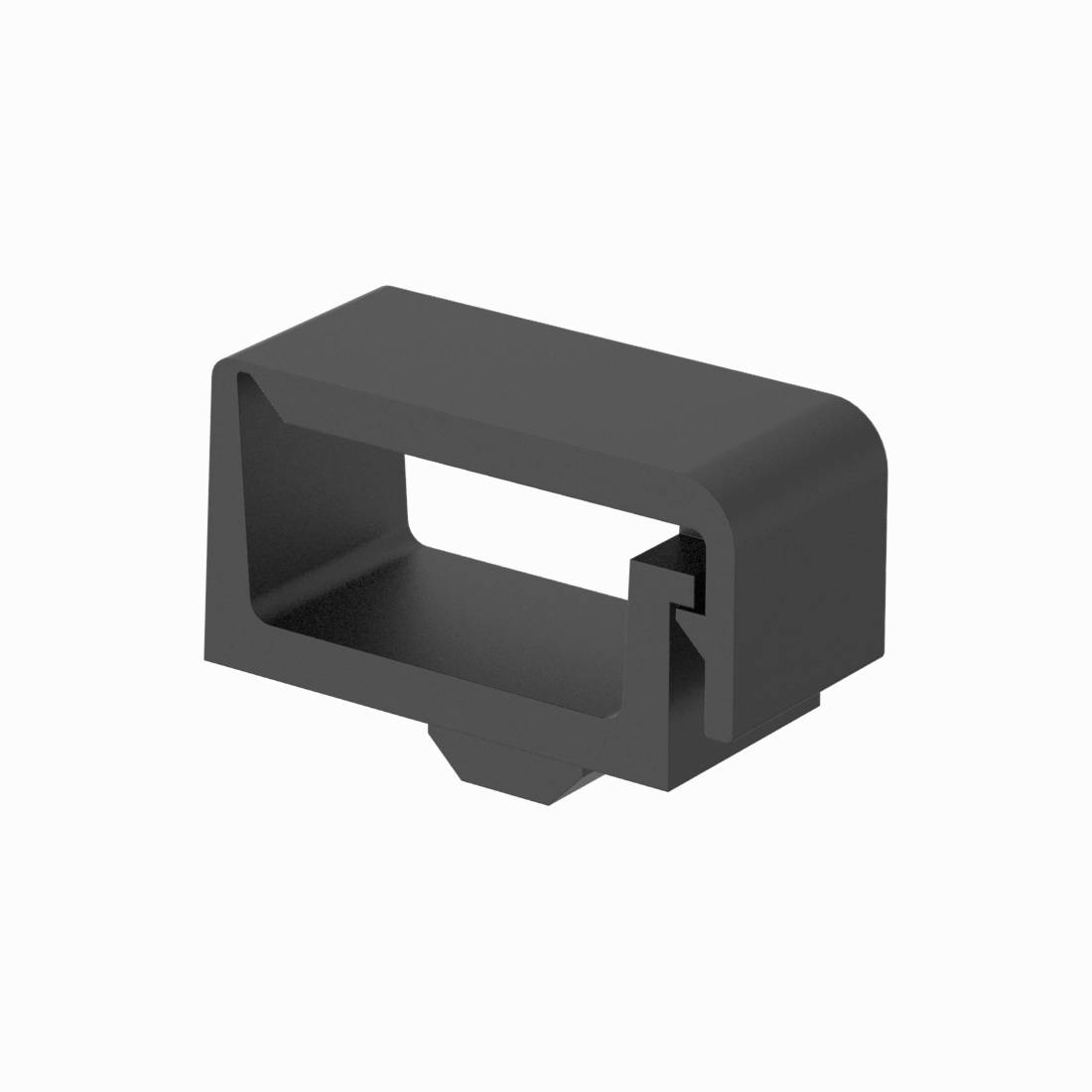 Snap-Close Cable Holder for 30mm Rail, T-Slotted Framing