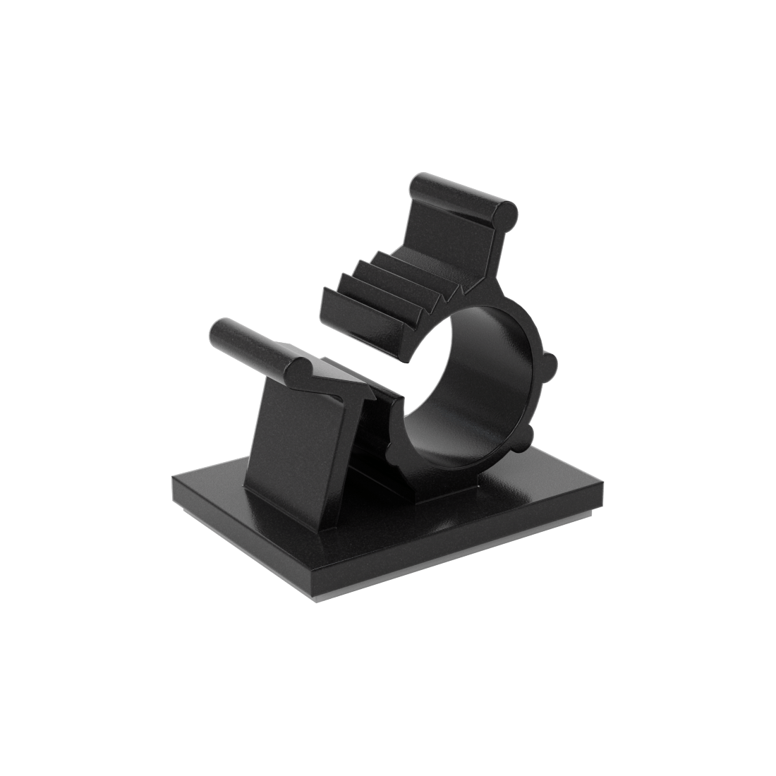 Adhesive-Back Nylon Cable Holders - 1"