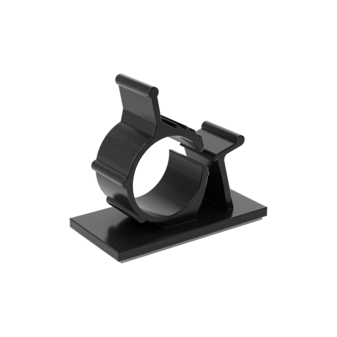 Adhesive-Back Nylon Cable Holders - 1-7/16"