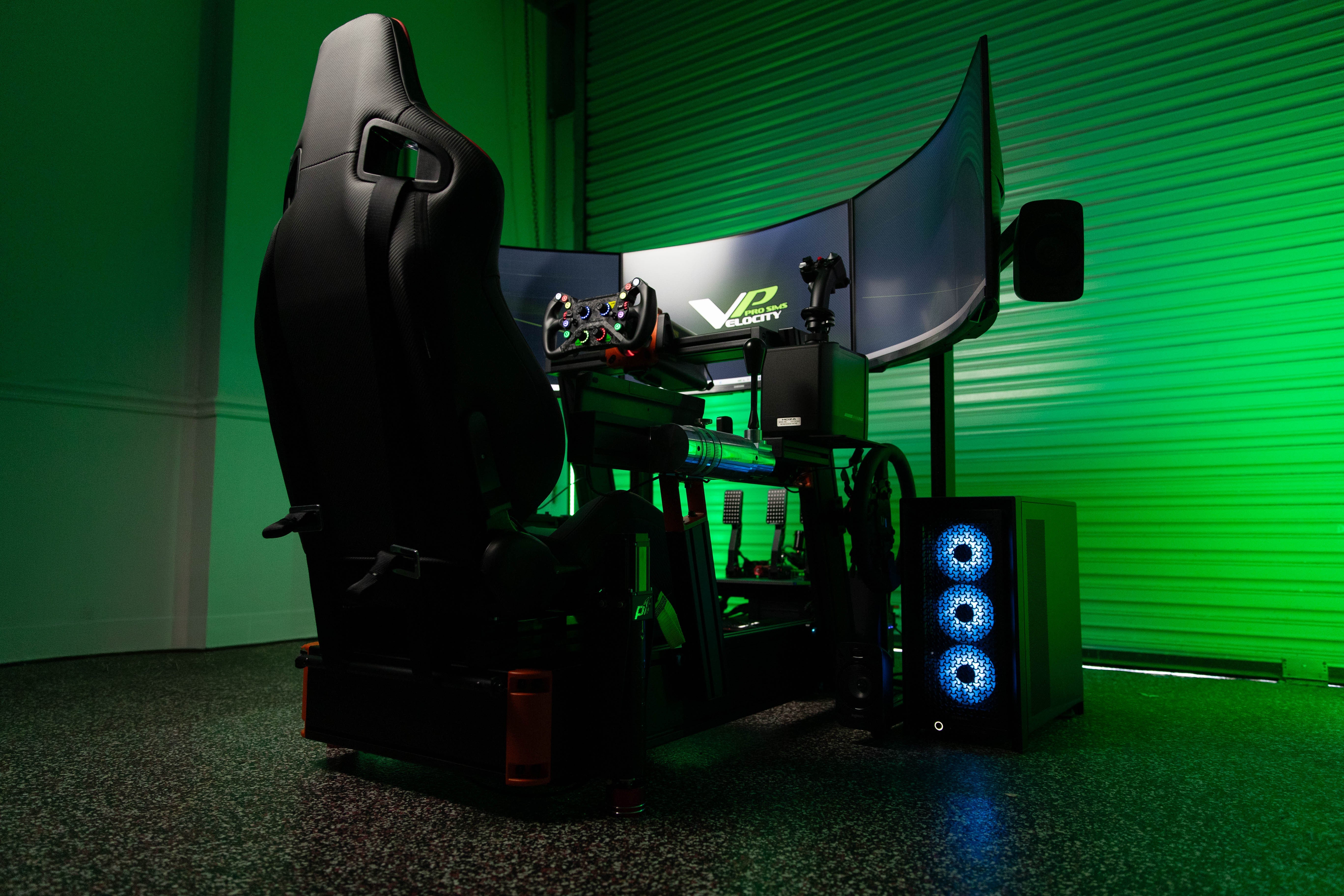 VPS Hybrid Simulator System — Turn-Key Racing & Flight Motion Simulator