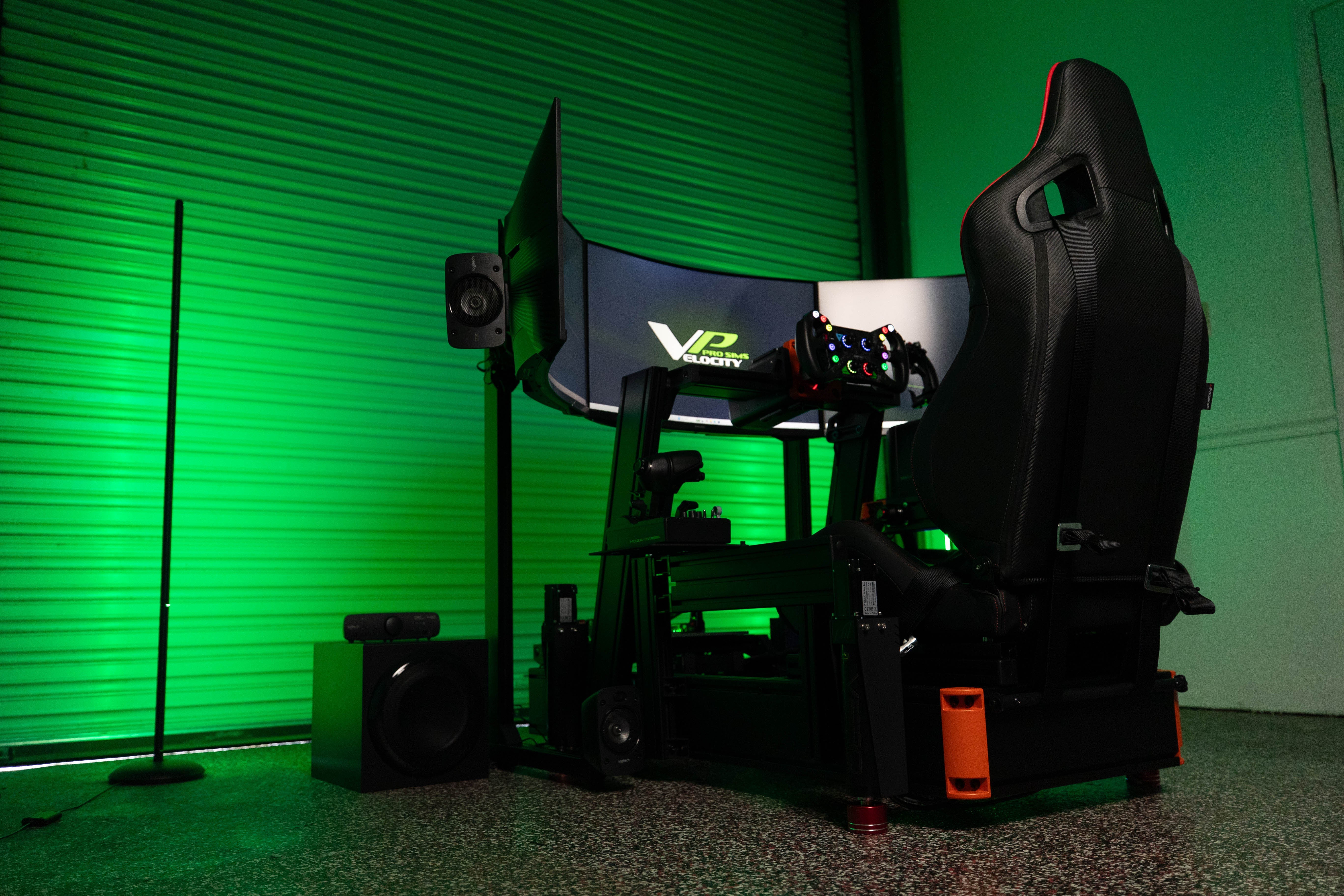 VPS Hybrid Simulator System — Turn-Key Racing & Flight Motion Simulator