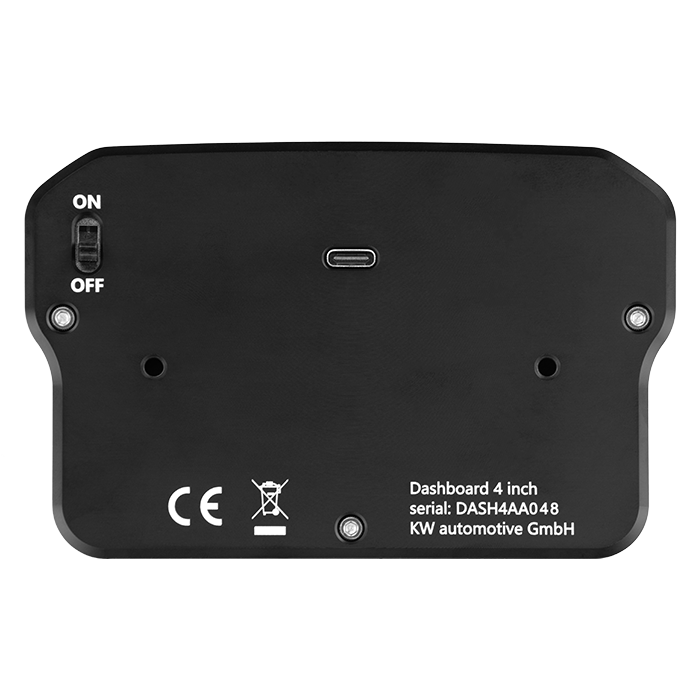 Ascher Racing Dashboard 4" Edition