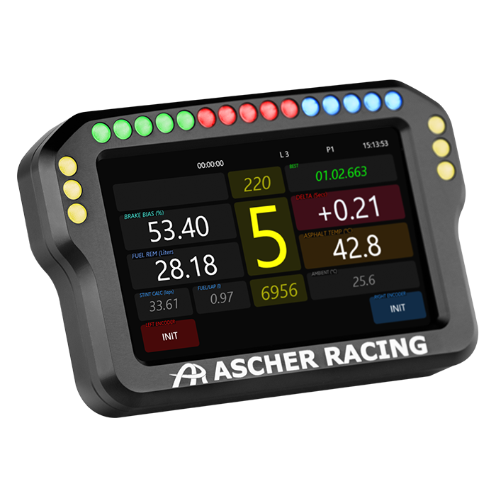 Ascher Racing Dashboard 4" Edition