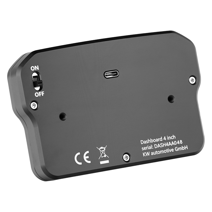 Ascher Racing Dashboard 4" Edition