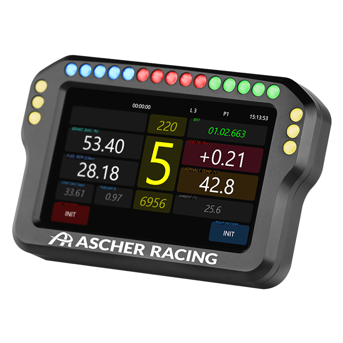 Ascher Racing Dashboard 4" Edition