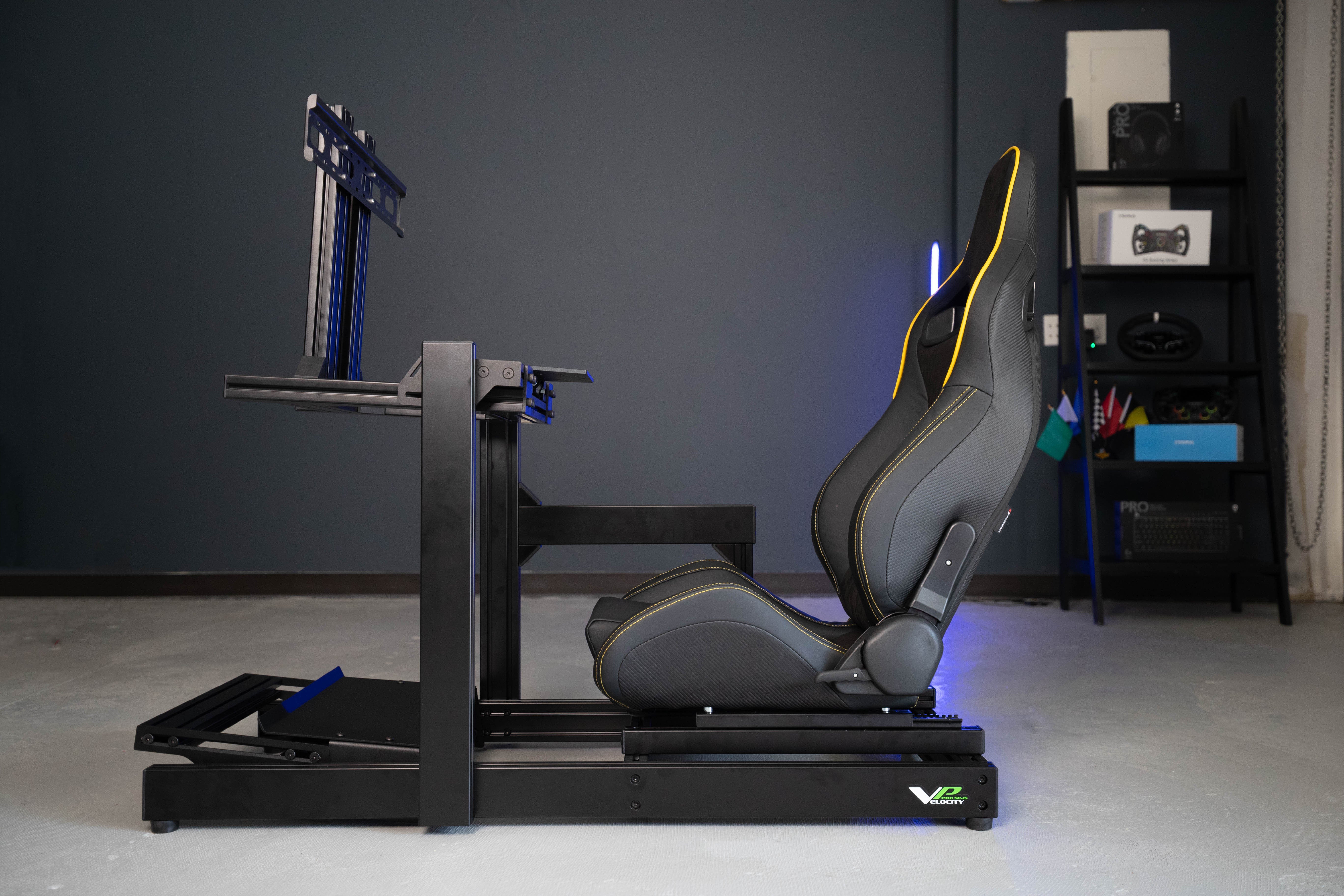 Pro Starter Package — ASR3 Cockpit + Moza R5 Direct Drive + Reclinable GT Seat + Racing PC