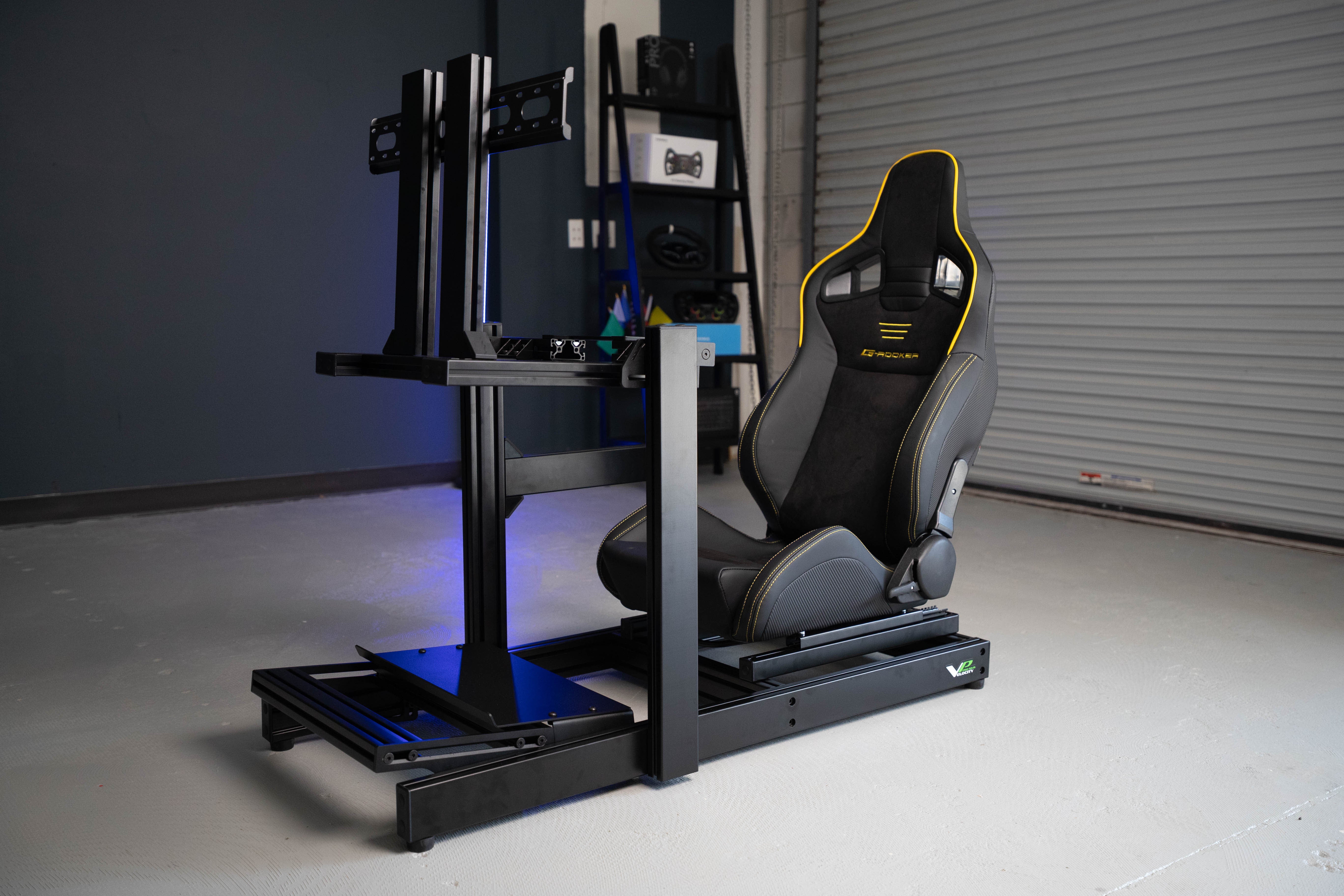 Pro Starter Package — ASR3 Cockpit + Moza R5 Direct Drive + Reclinable GT Seat + Racing PC