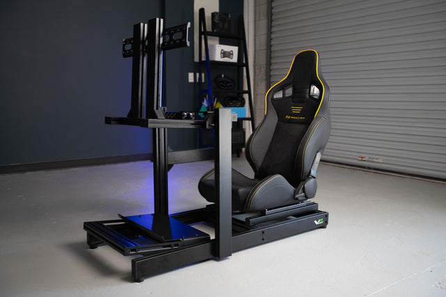 Pro Starter Package — ASR3 Cockpit + Moza R5 Direct Drive + Reclinable GT Seat + Racing PC