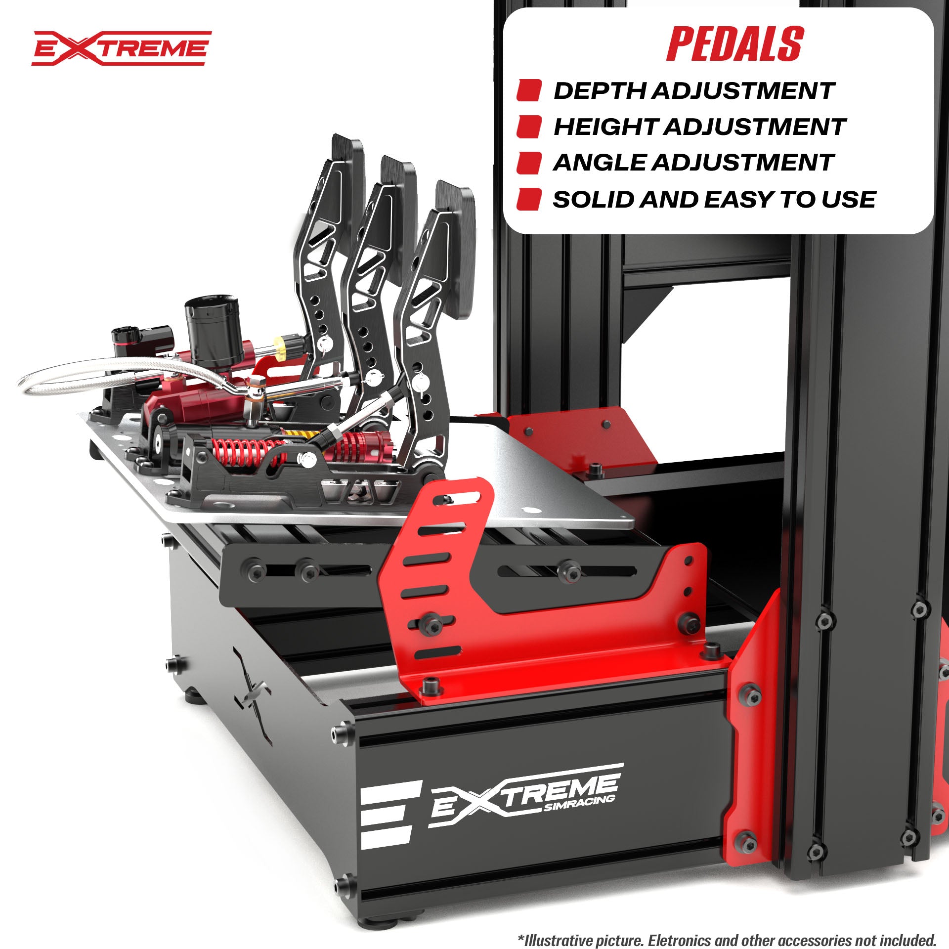 Extreme Sim Racing AX-160 Aluminum Sim Racing Cockpit