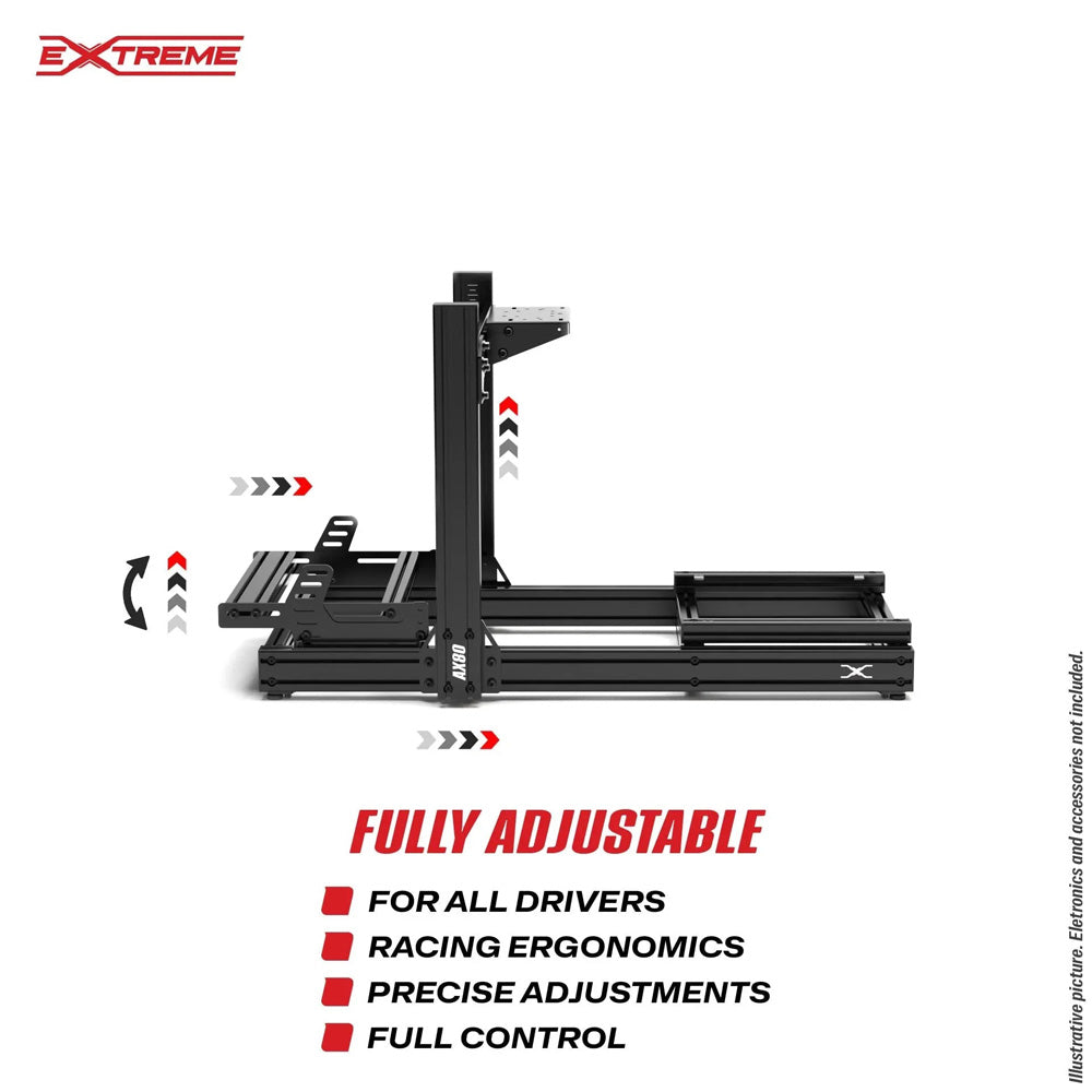 Extreme Sim Racing AX80 Aluminum Sim Racing Cockpit