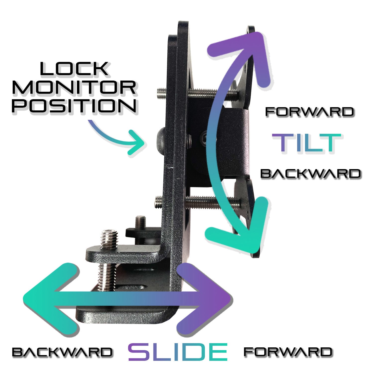 Advanced Sim Racing - VESA (Set of 3)
