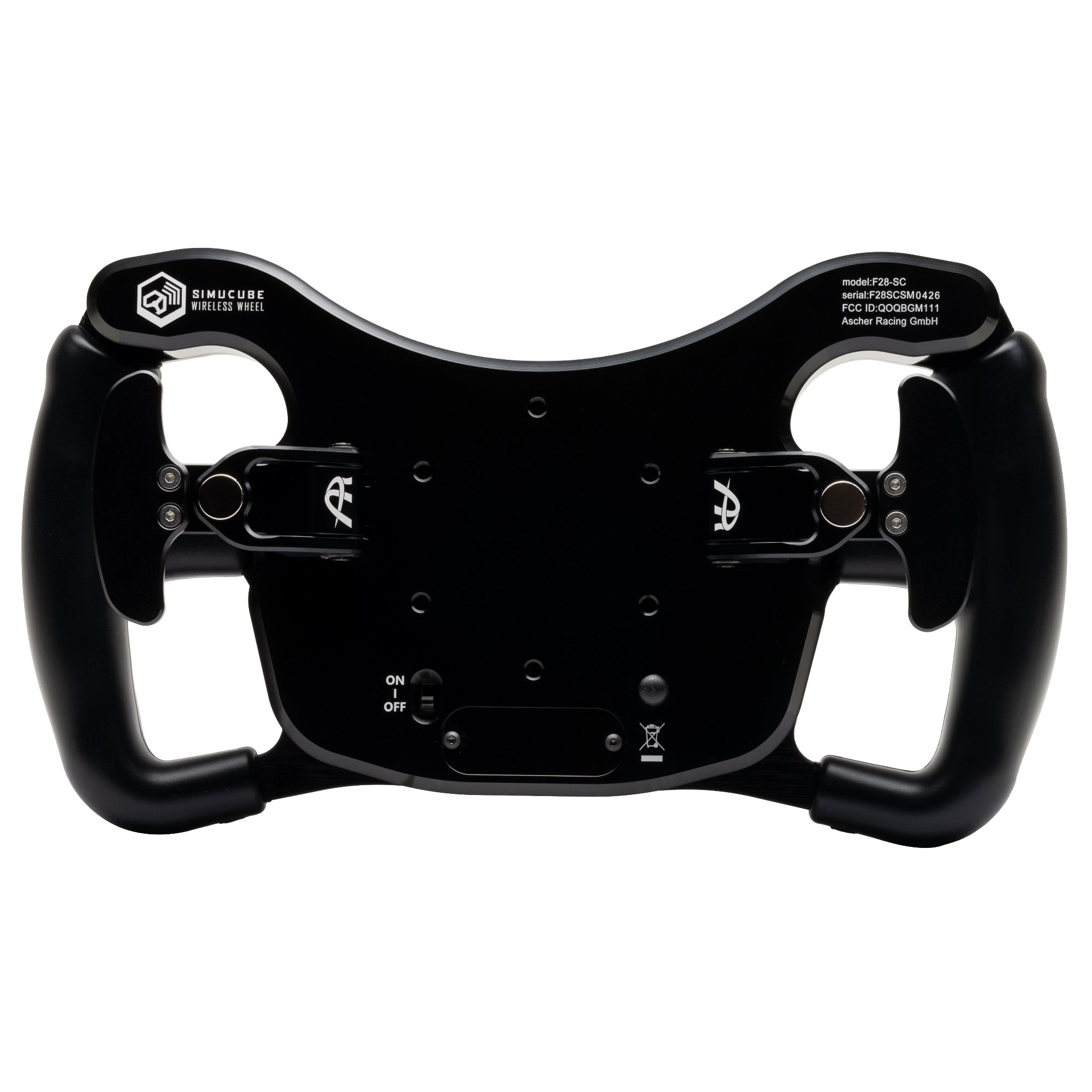 Ascher Racing Steering Wheel F28-SC V2 (Wireless | Simucube 2)