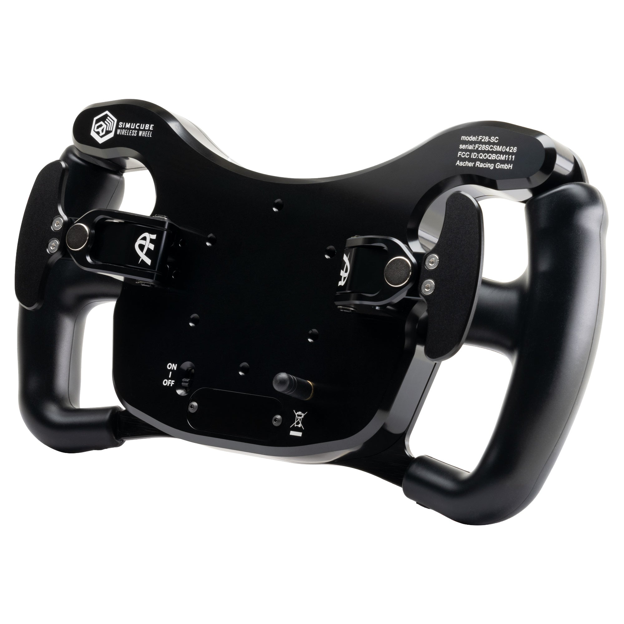 Ascher Racing Steering Wheel F28-SC V2 (Wireless | Simucube 2)