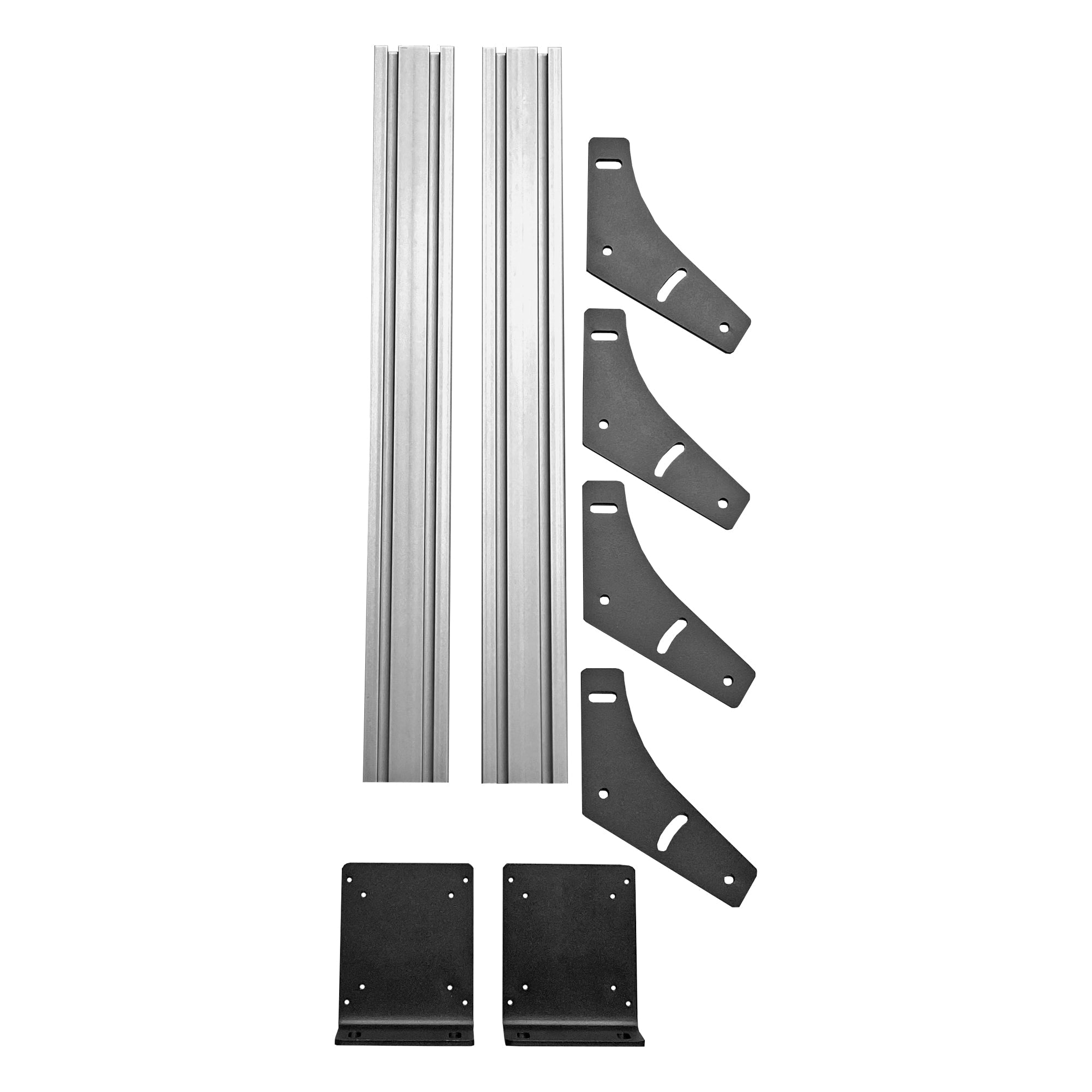 Free-Standing Monitor Stand Upgrade Kit (Single Heavy-Duty to Triple 43”)