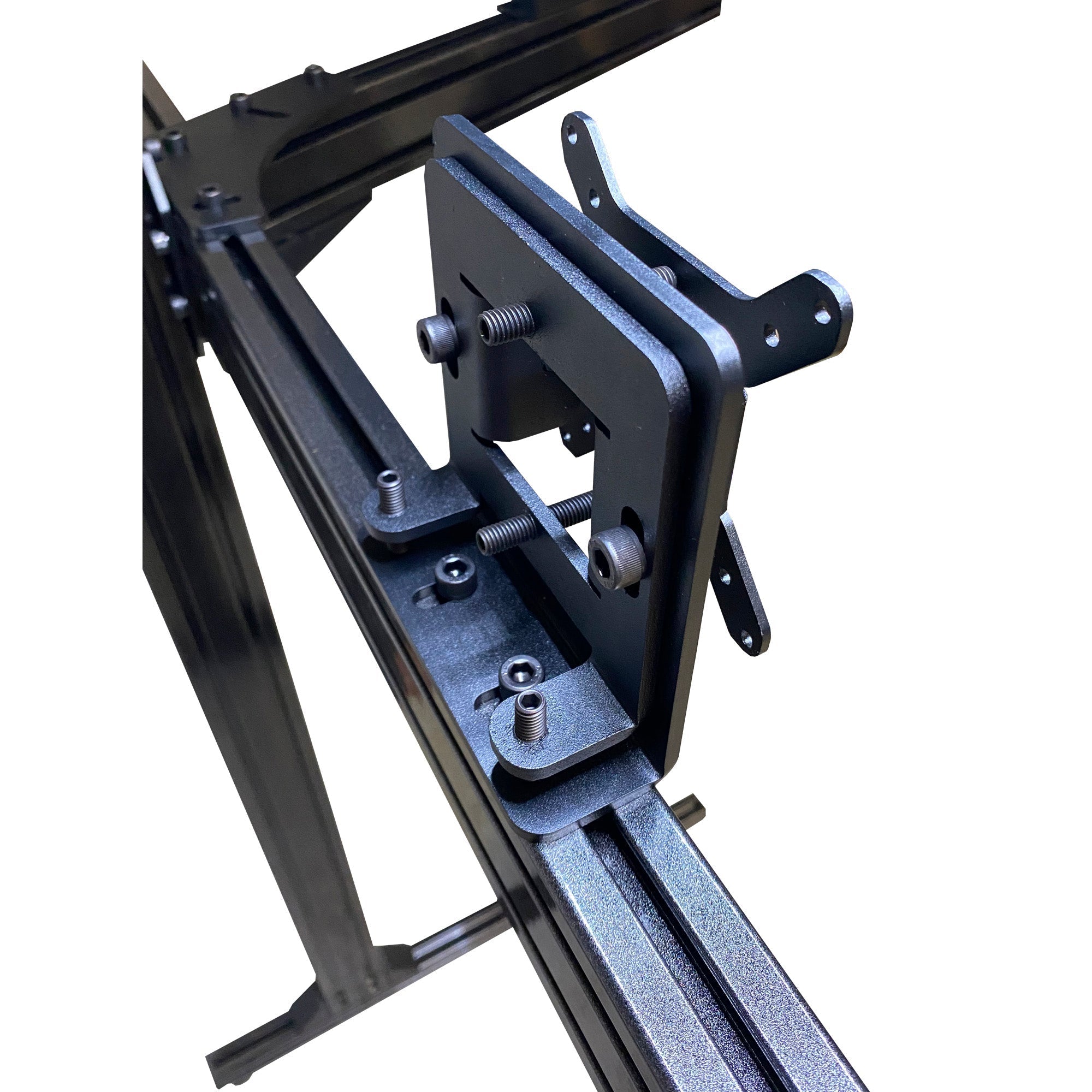 Free-Standing Triple Monitor Stand (Up to 43")