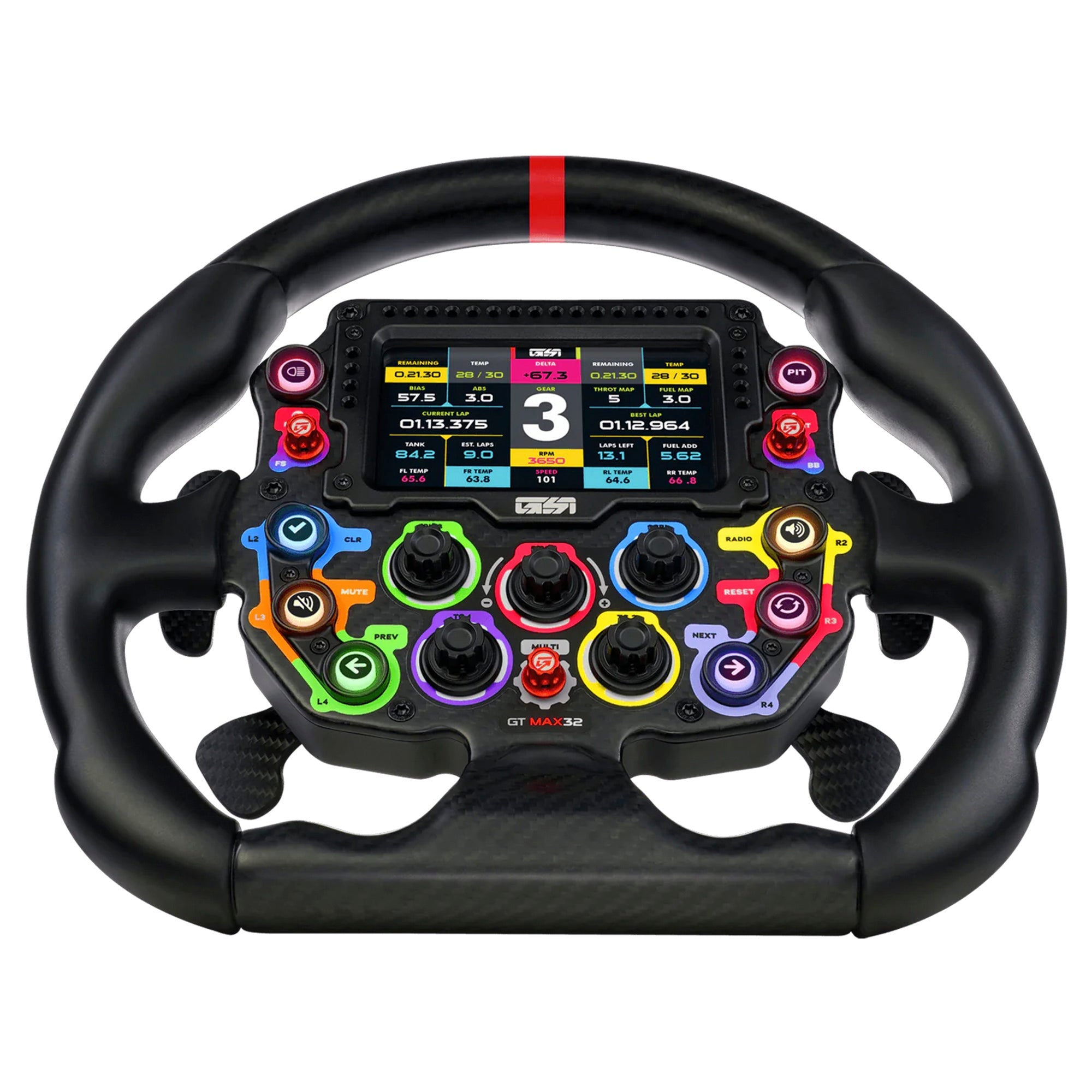 GSI GT-MAX32 Dual Clutch Prime - Sim Racing Controllers