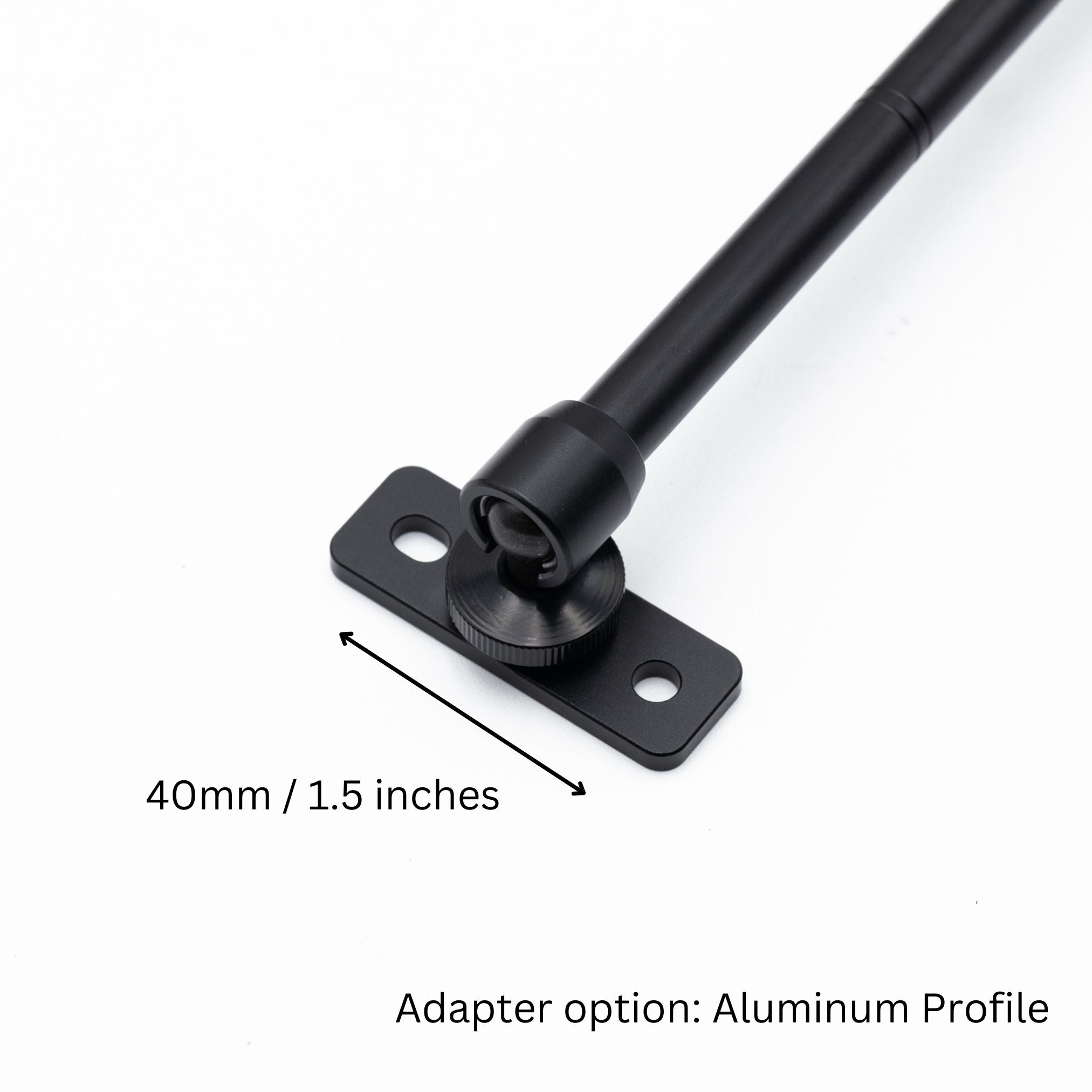 SimSportGadget Metal Extension Arm with 1/4 Inch Thread for Sim Racing and Flight Rigs