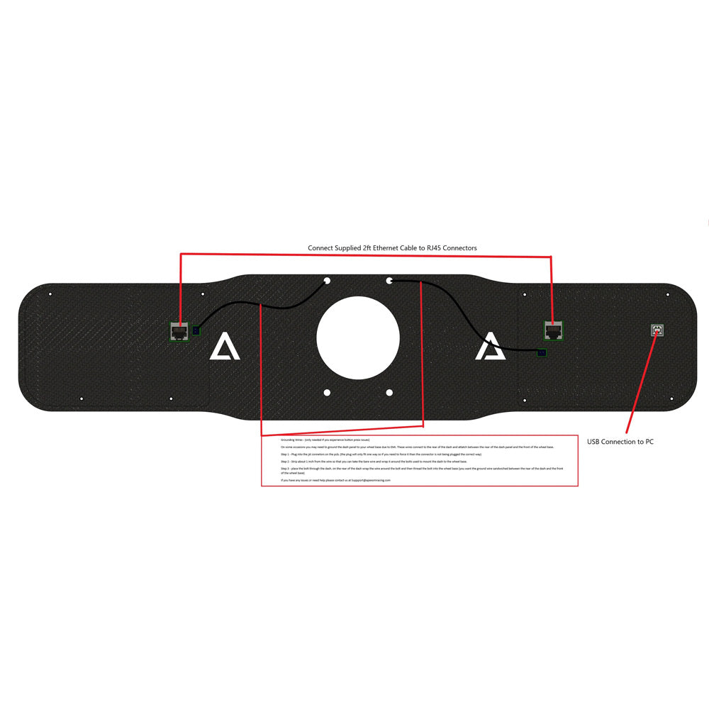 Fanatec Podium DD1 / DD2 Dash Board