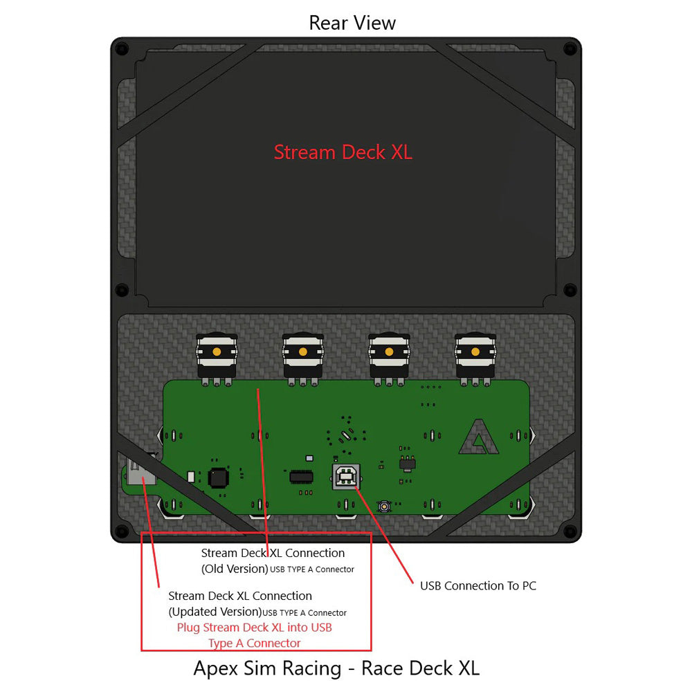 Apex Sim Racing - Race Deck XL Button Box