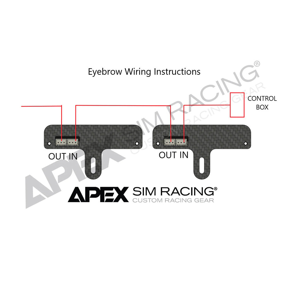 Standalone LED Eyebrows