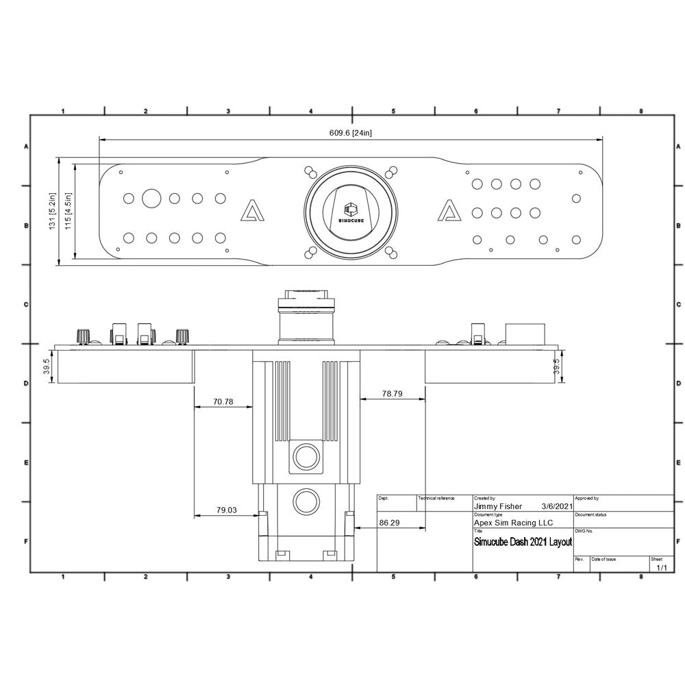 Simucube / OSW / VRS / Mige / SC Ultimate / Alpha Dash Board