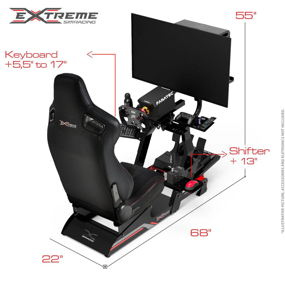 Extreme Sim Racing XT Premium 3.0 Sim Racing Cockpit