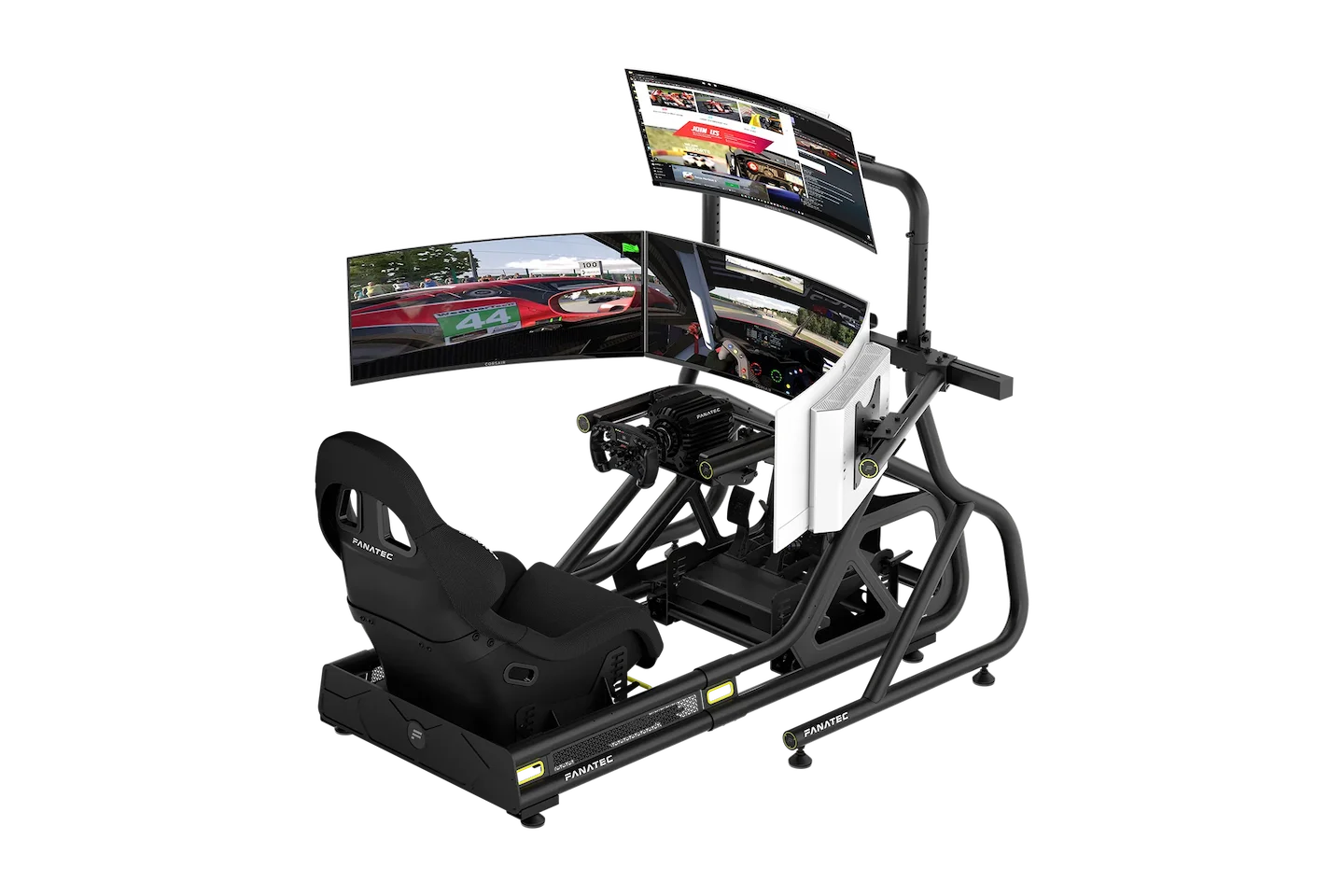 Fanatec Trinity Arm Expansion Set (Expand Apoc To Triple Screen Monitor Stand)