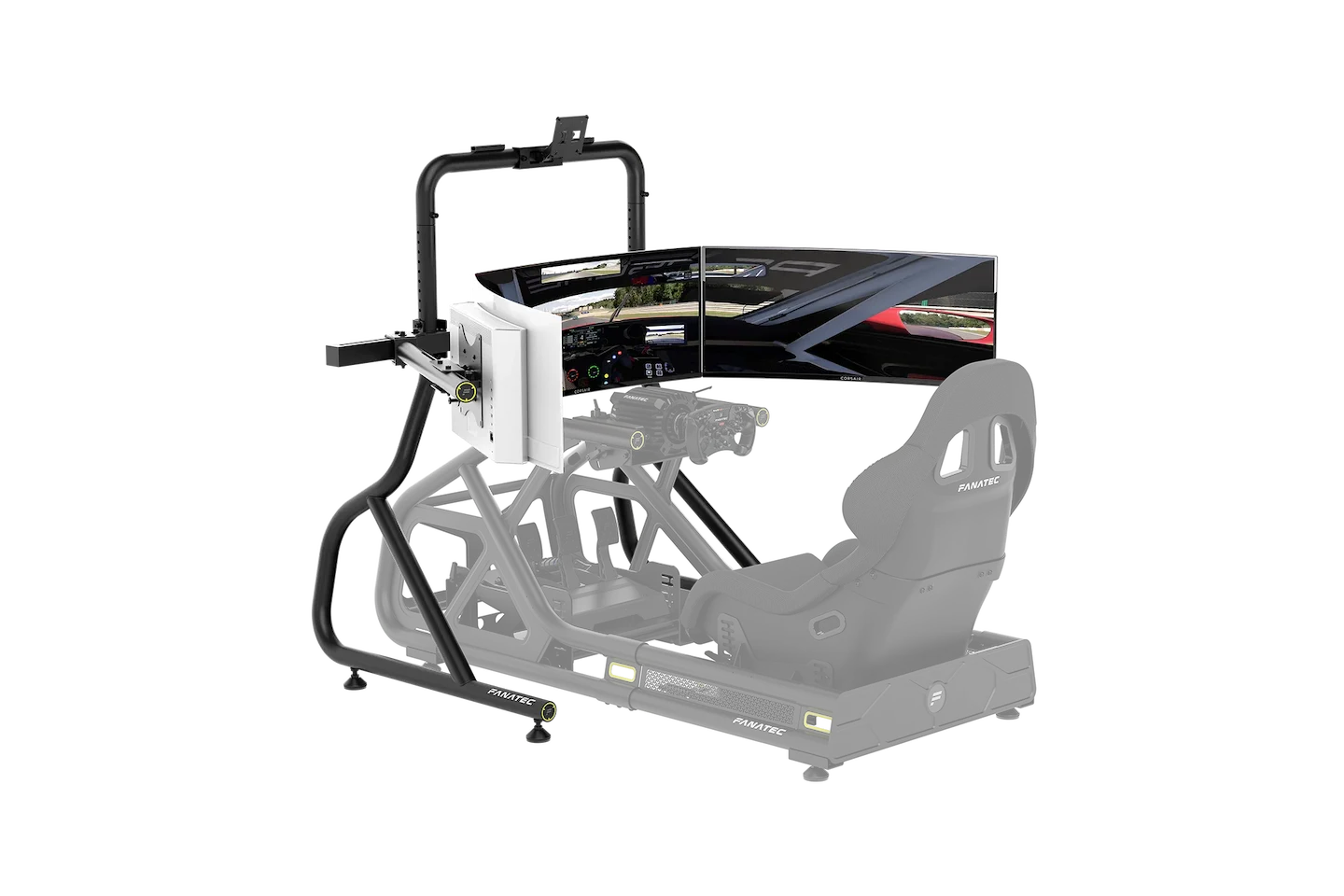 Fanatec Trinity Arm Expansion Set (Expand Apoc To Triple Screen Monitor Stand)