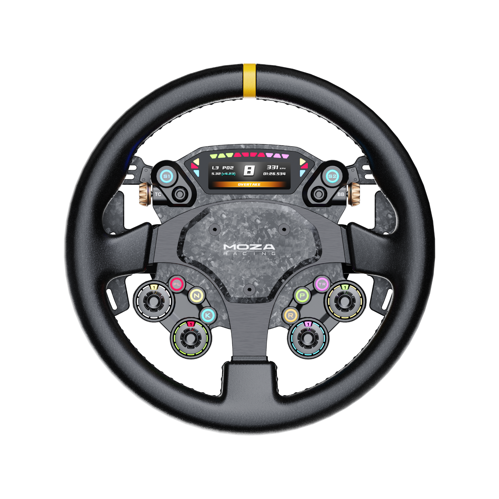 Moza CS Pro steering wheel