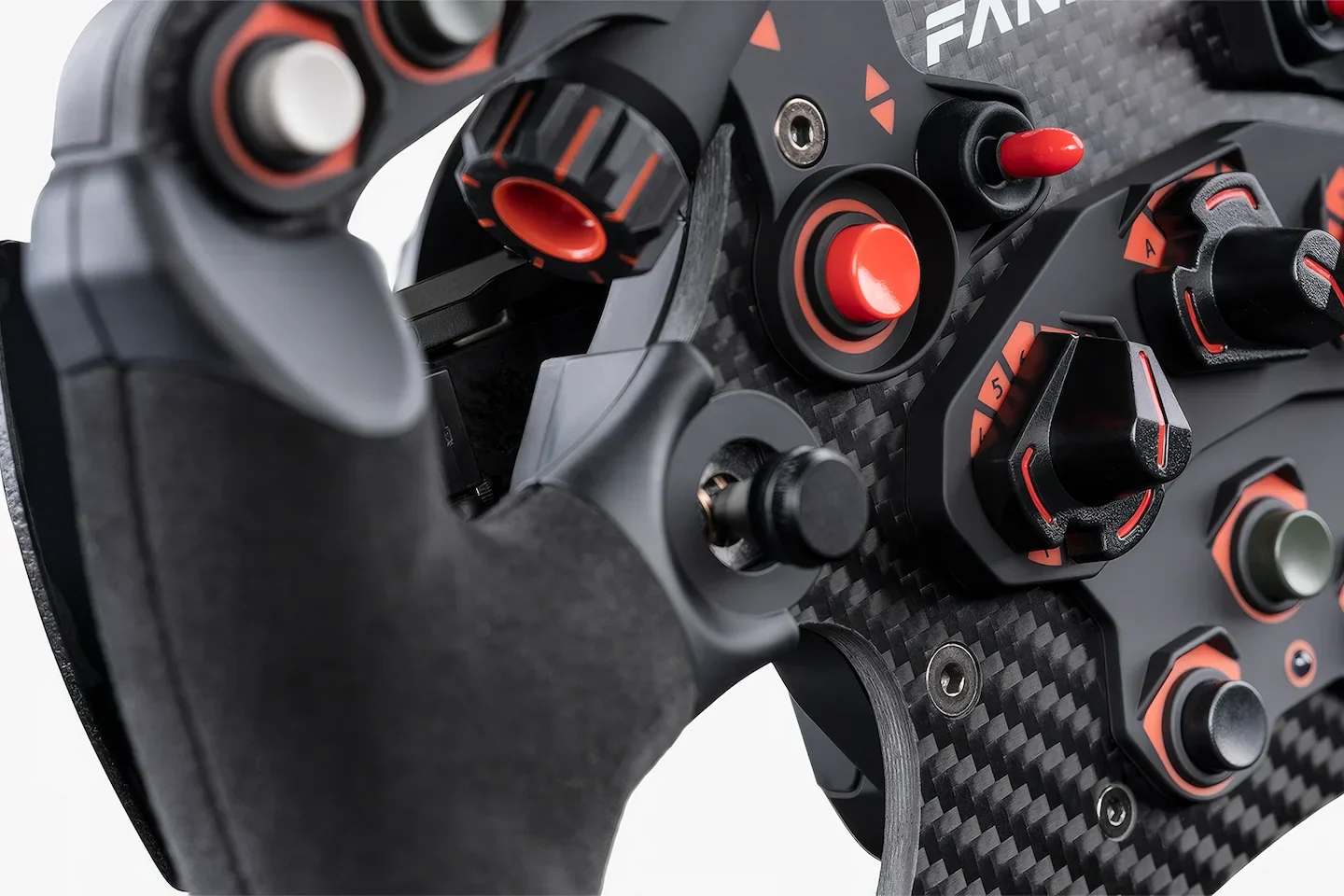 Fanatec Clubsport Steering Wheel Formula V2.5x Qr2 Wheel-side