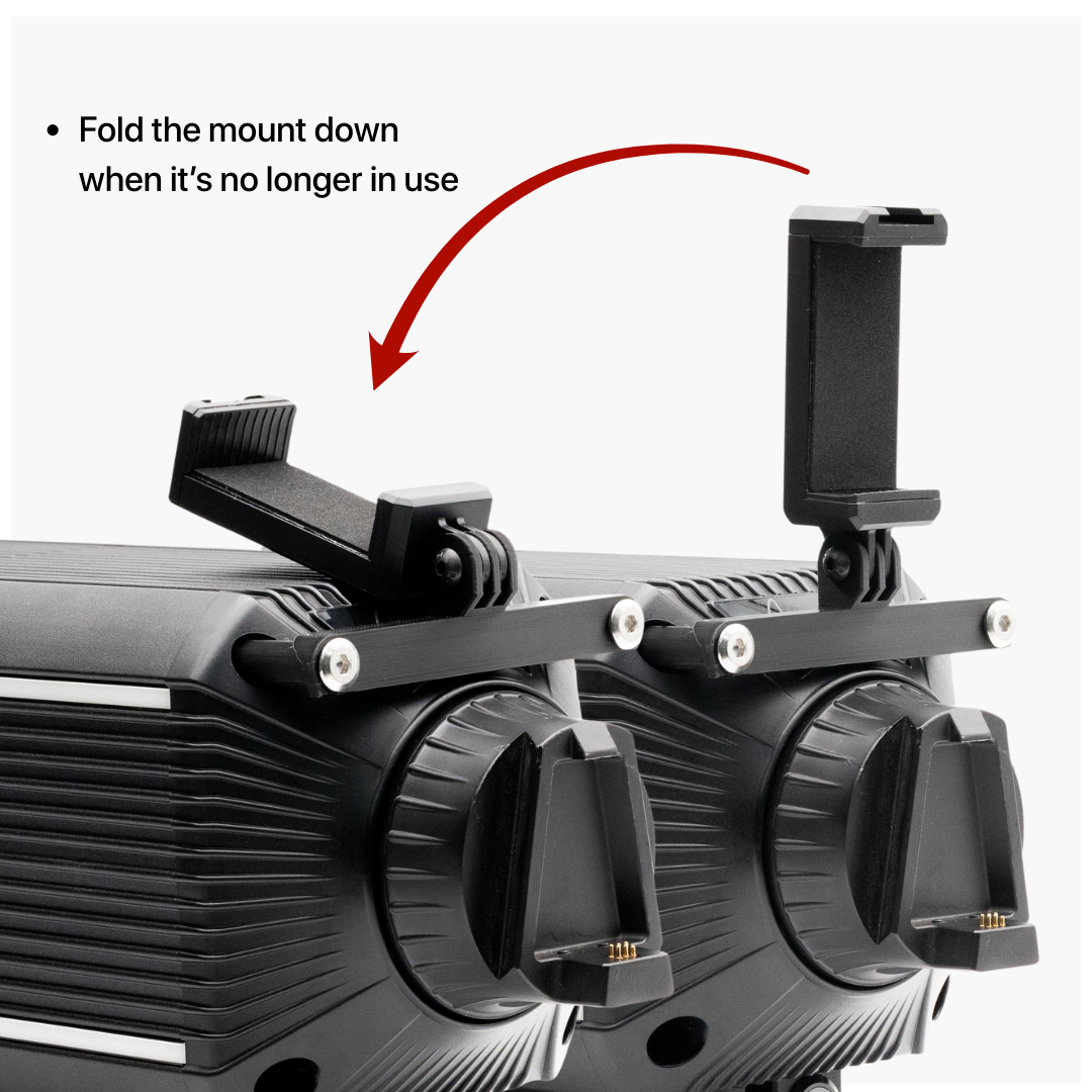 SimSportGadget Asetek Adjustable Dashboard Phone Mount for Wheelbases
