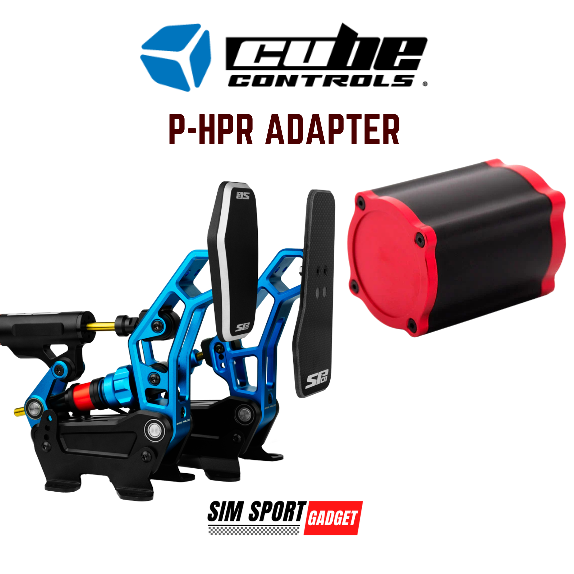 cube pp trekking pedale Cube Controls Pedal Simagic P-HPR Mount