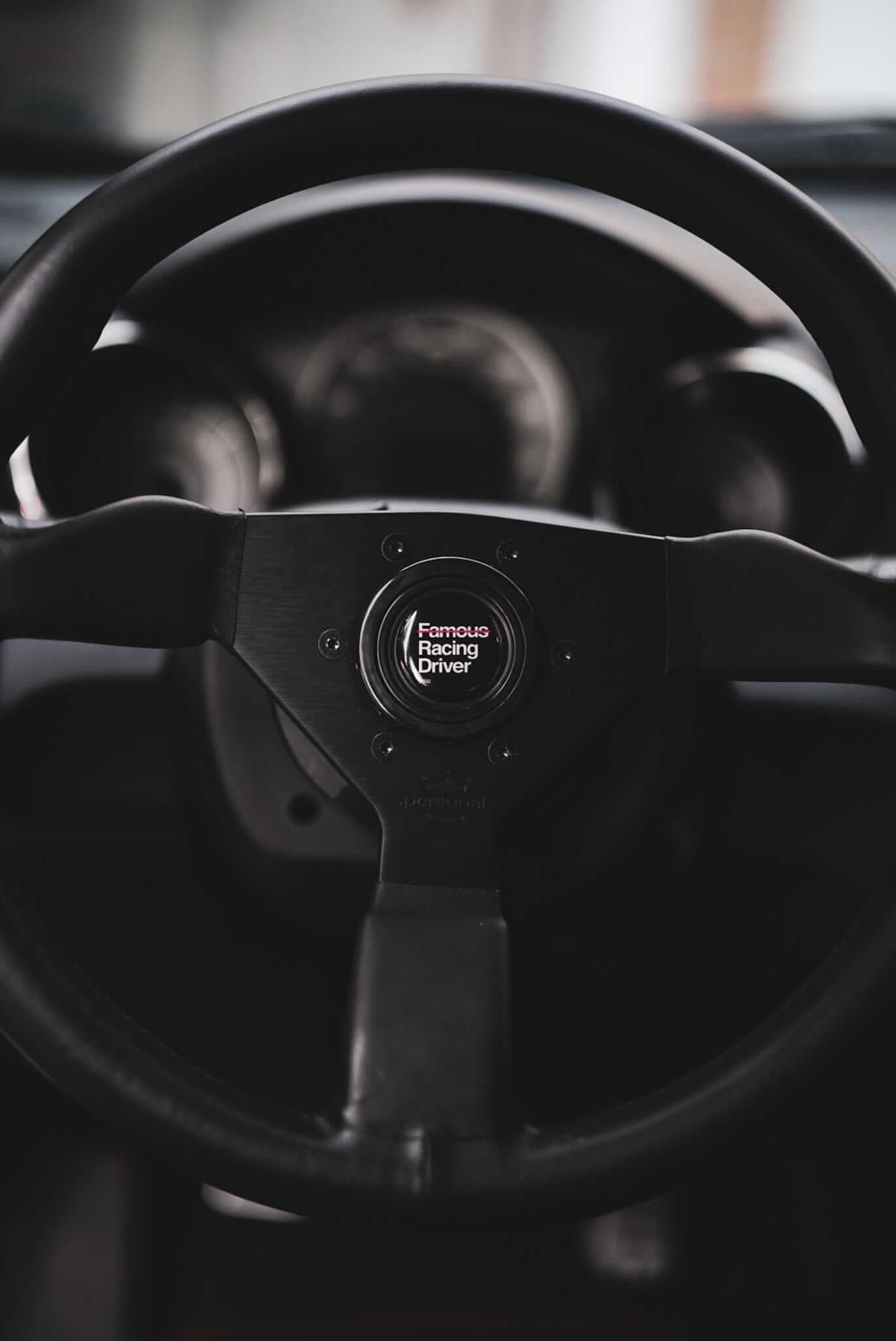 Not Famous Racing Driver - Horn Button