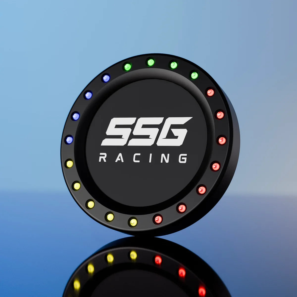 SimSportGadget DG-5 Circular Telemetry Gauge Dashboard Display for Sim Racing