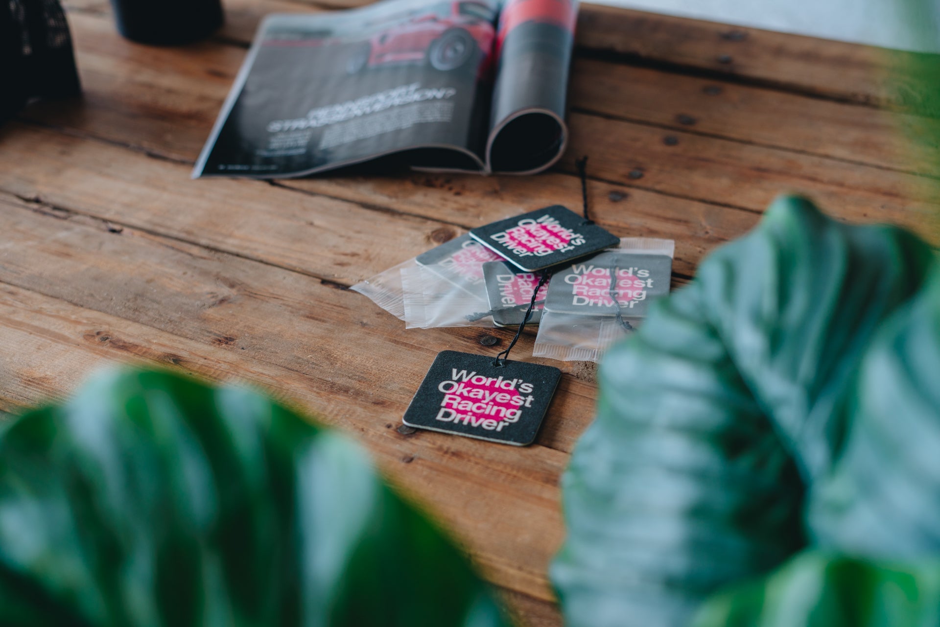 Not Famous Racing Driver - World's Okayest Racing Driver Air Freshener