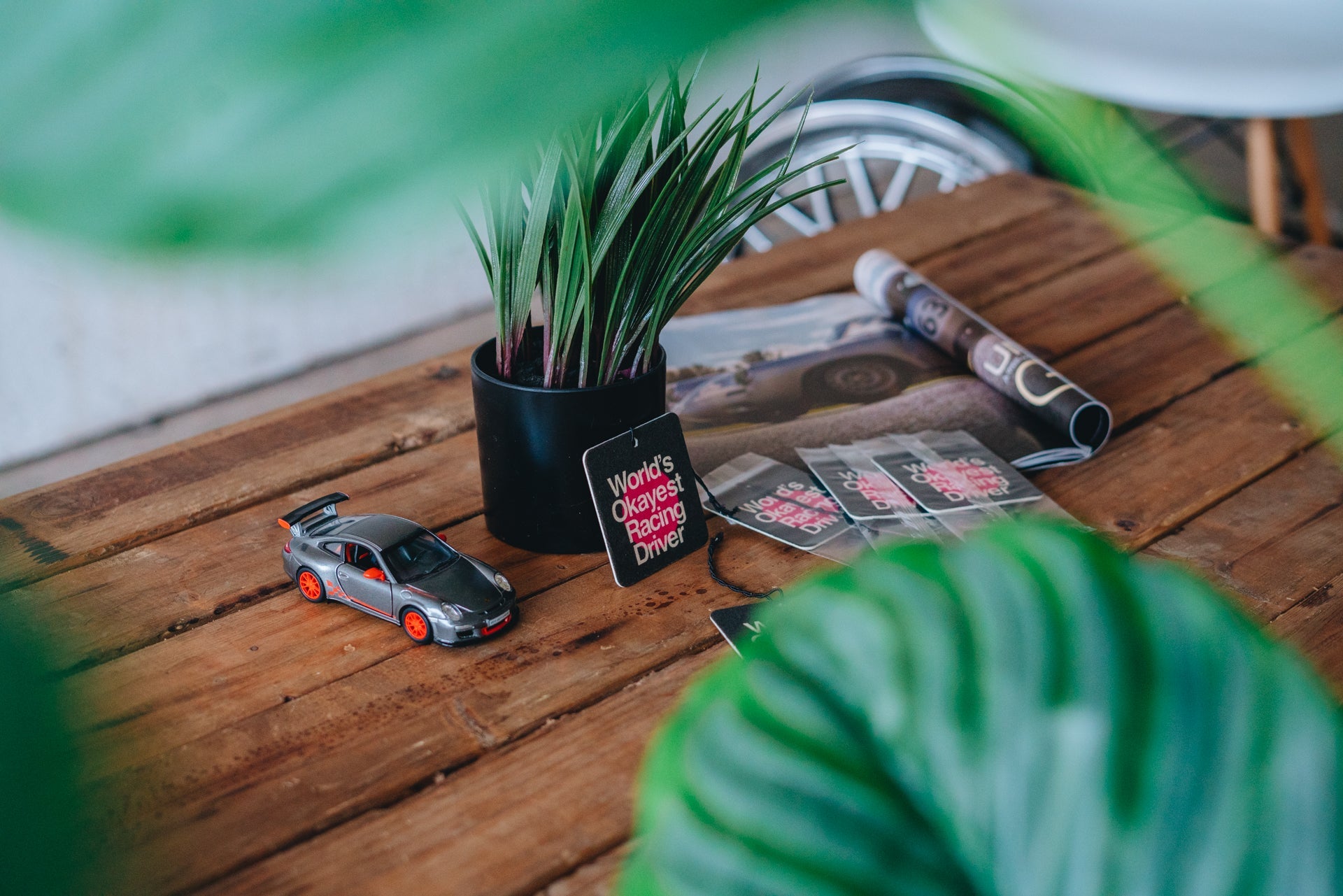 Not Famous Racing Driver - World's Okayest Racing Driver Air Freshener