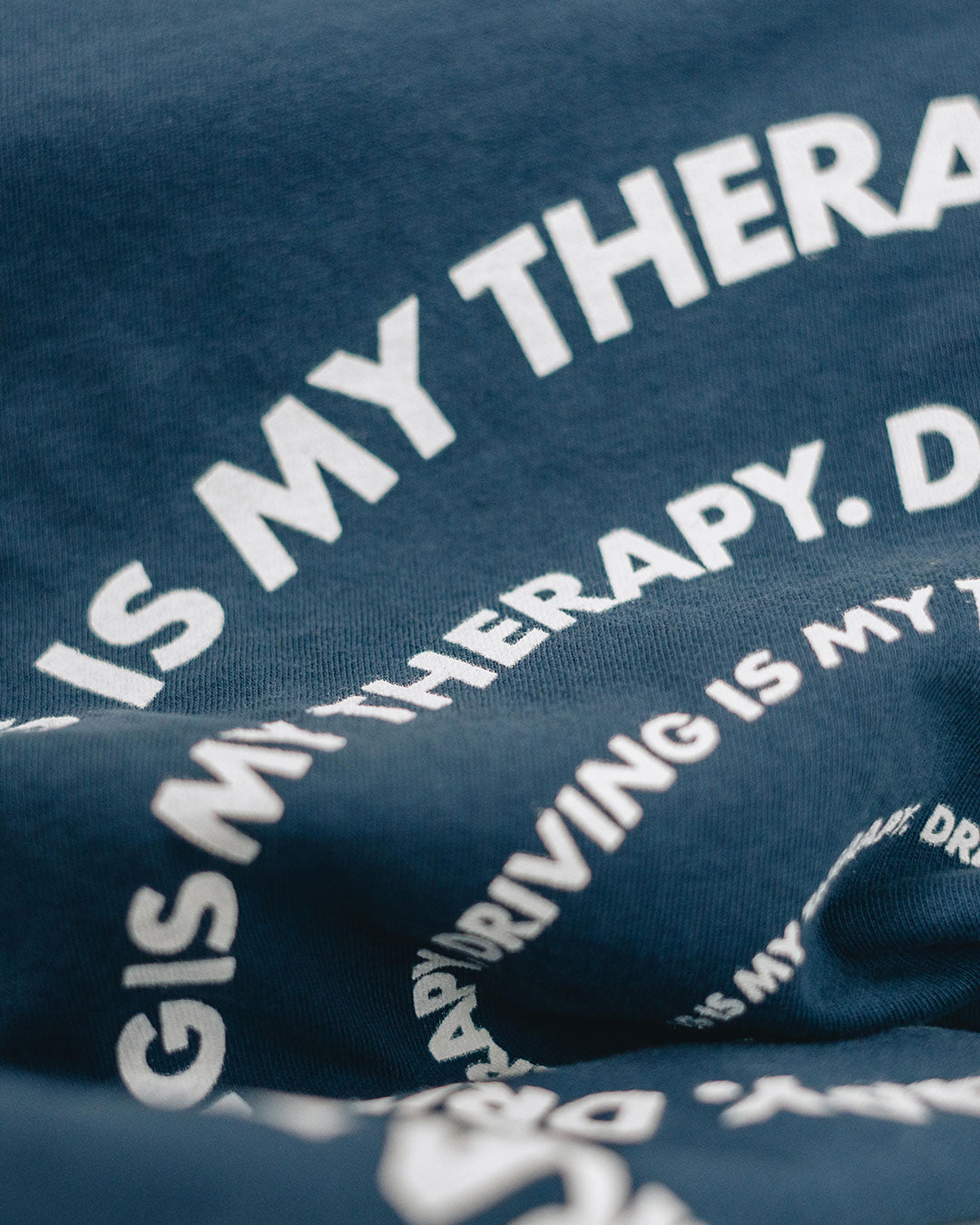 Not Famous Racing Driver - Driving Is My Therapy LS Shirt