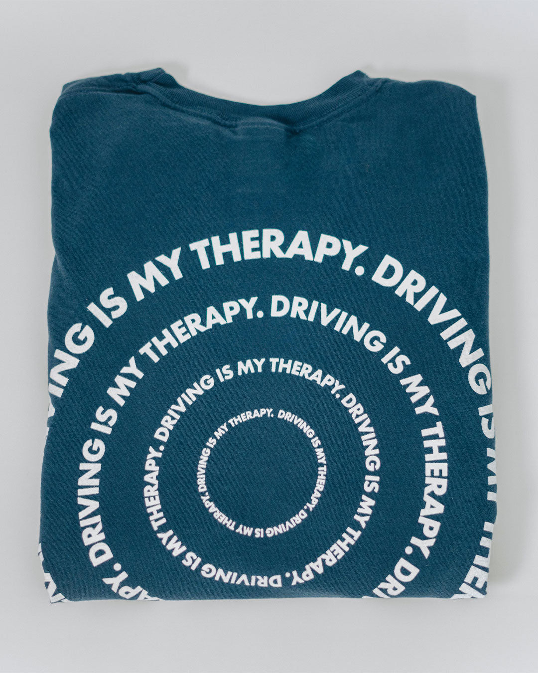 Not Famous Racing Driver - Driving Is My Therapy LS Shirt