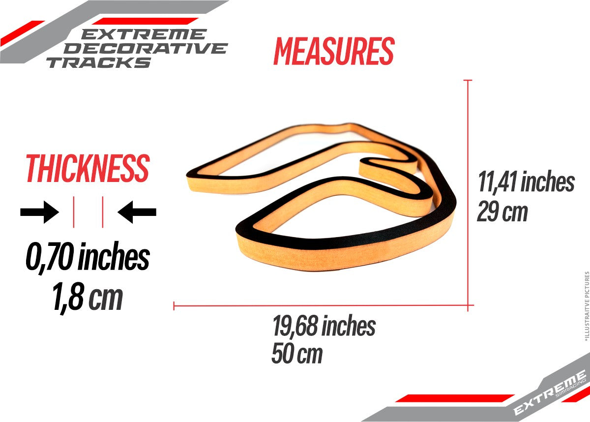 Extreme Sim Racing Decorative Track - Interlagos/Brazil