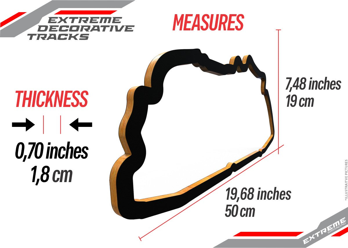 Extreme Sim Racing Decorative Track - Le Mans